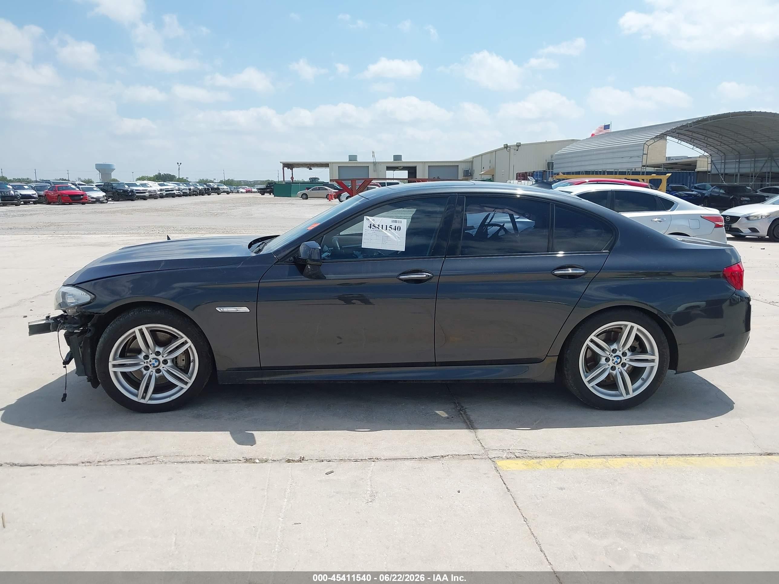 2013 Bmw 535i   Black vin: WBAFR7C50DC829541