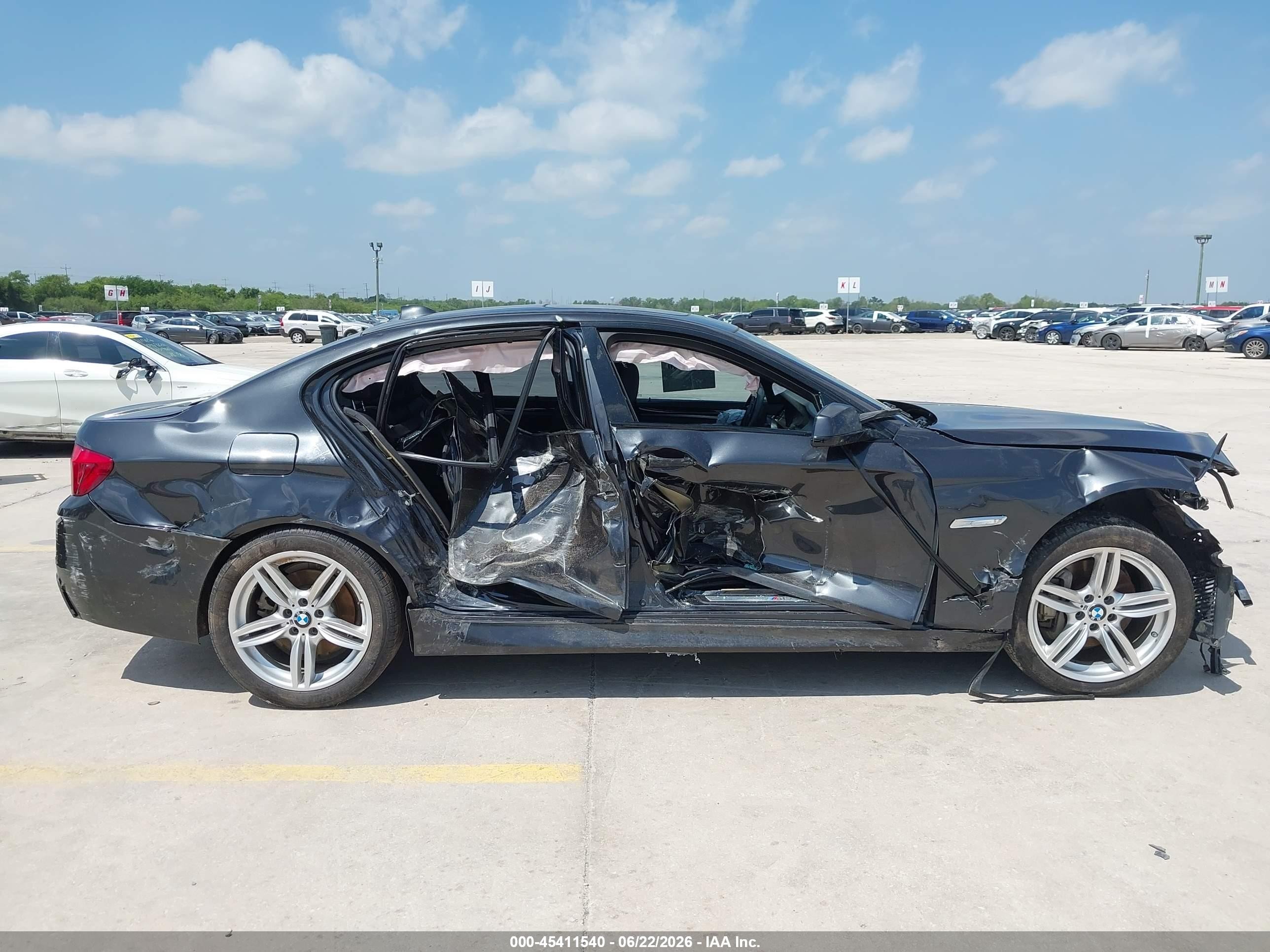 2013 Bmw 535i   Black vin: WBAFR7C50DC829541