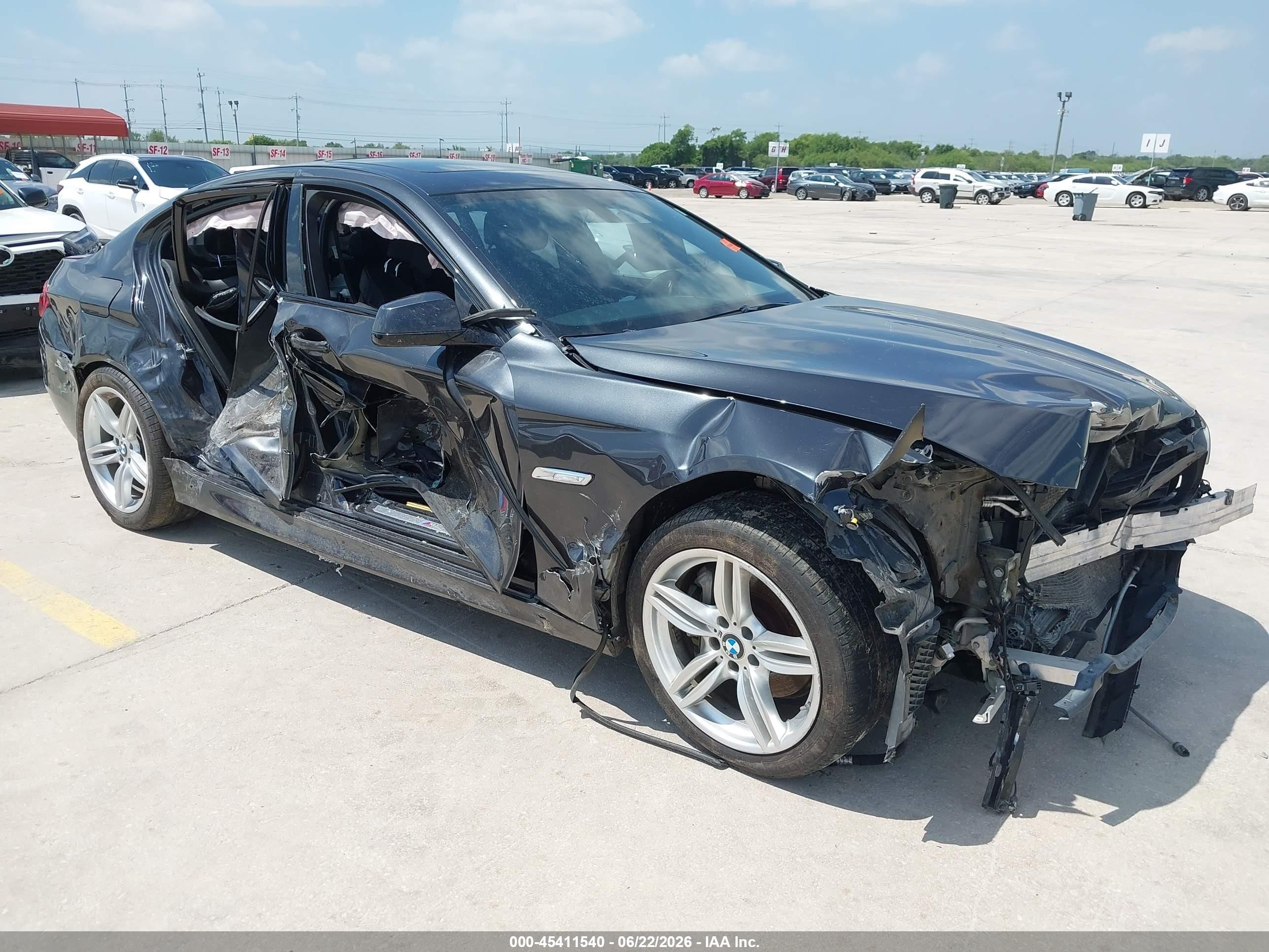 2013 Bmw 535i   Black vin: WBAFR7C50DC829541