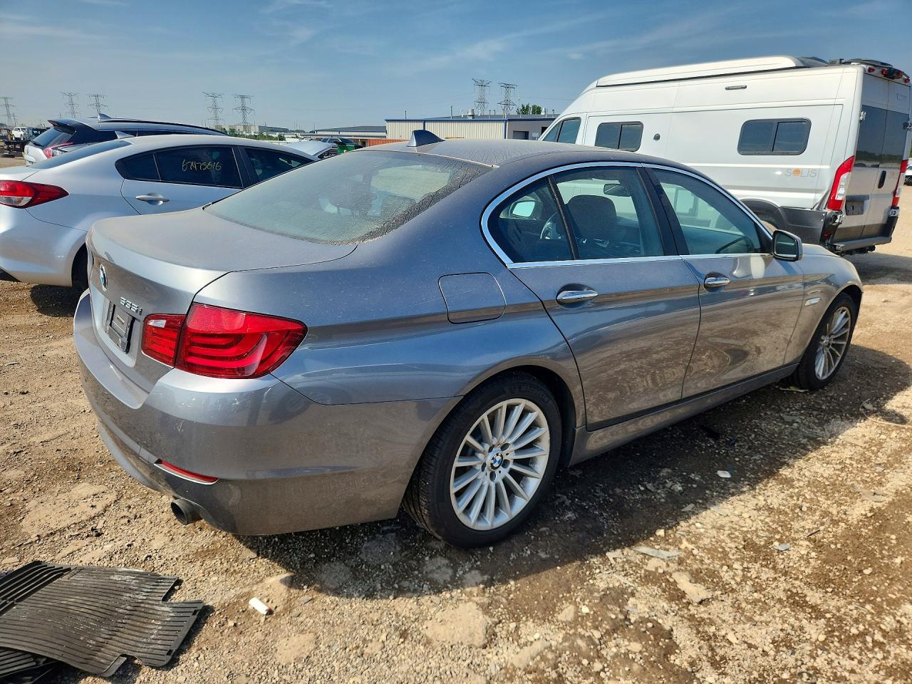 2011 Bmw 535 I Gray vin: WBAFR7C51BC601285
