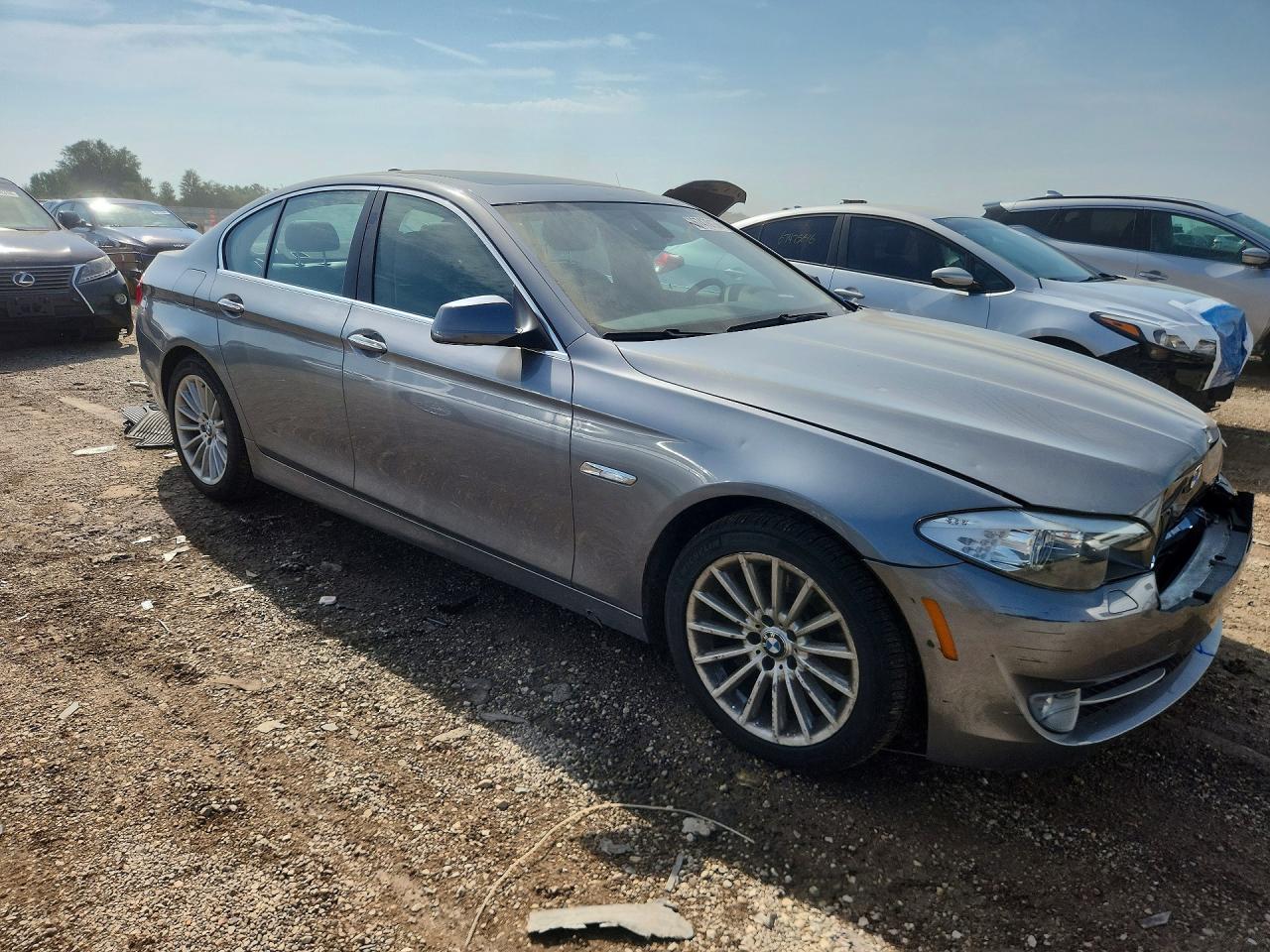2011 Bmw 535 I Gray vin: WBAFR7C51BC601285