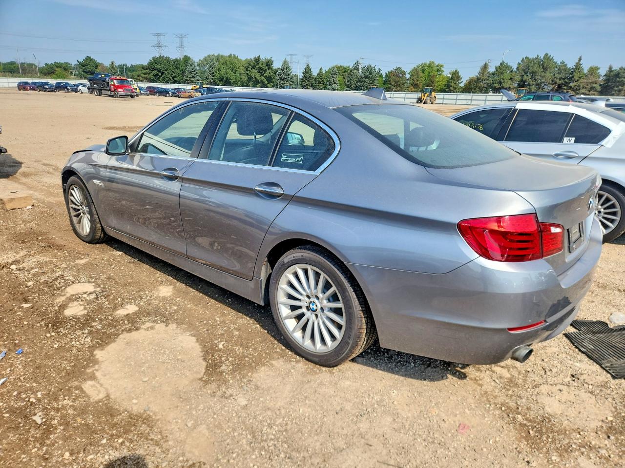 2011 Bmw 535 I Gray vin: WBAFR7C51BC601285
