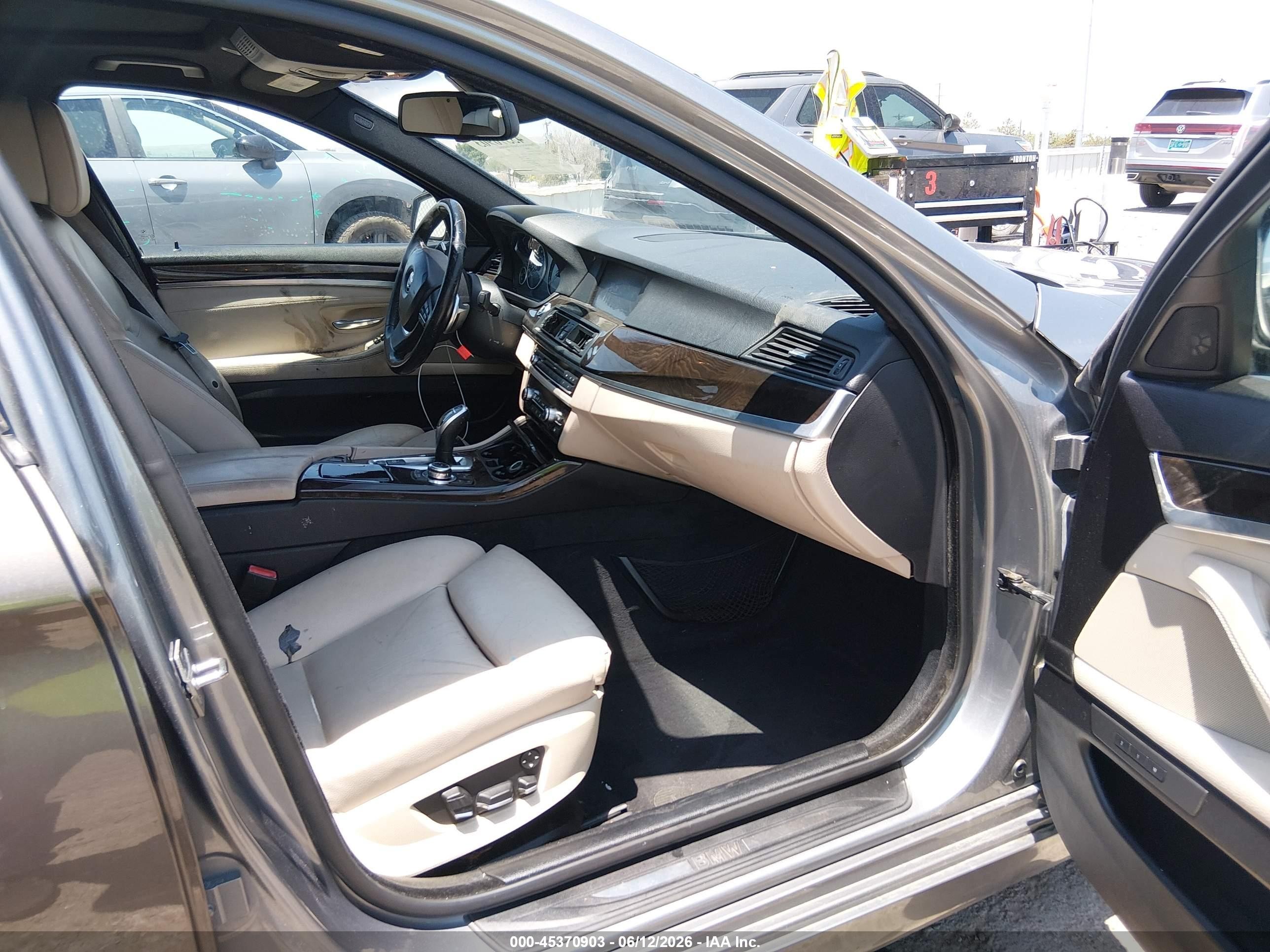 2011 Bmw 535i   Silver vin: WBAFR7C51BC606079