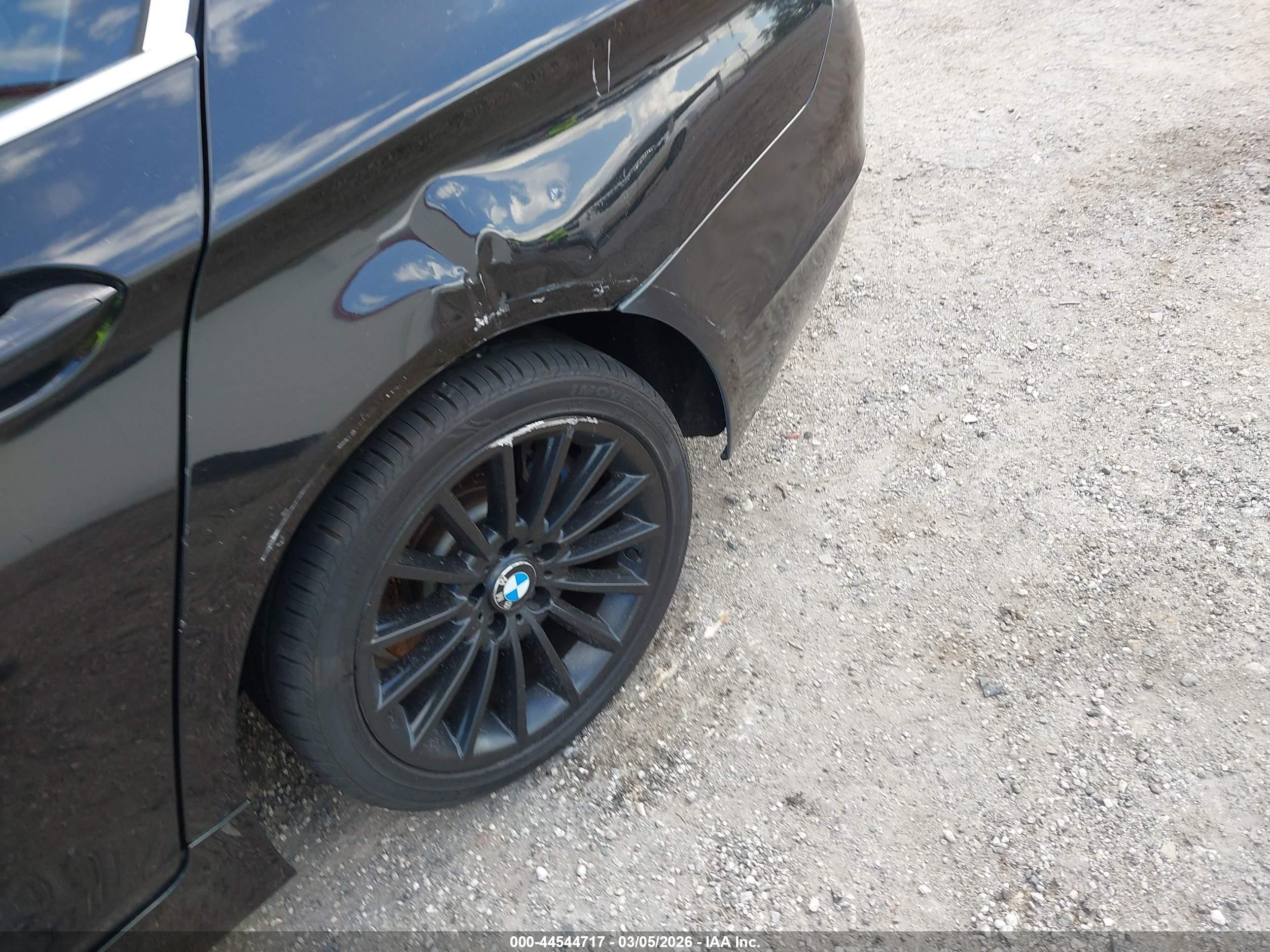 2011 Bmw 535i Black vin: WBAFR7C51BC803494
