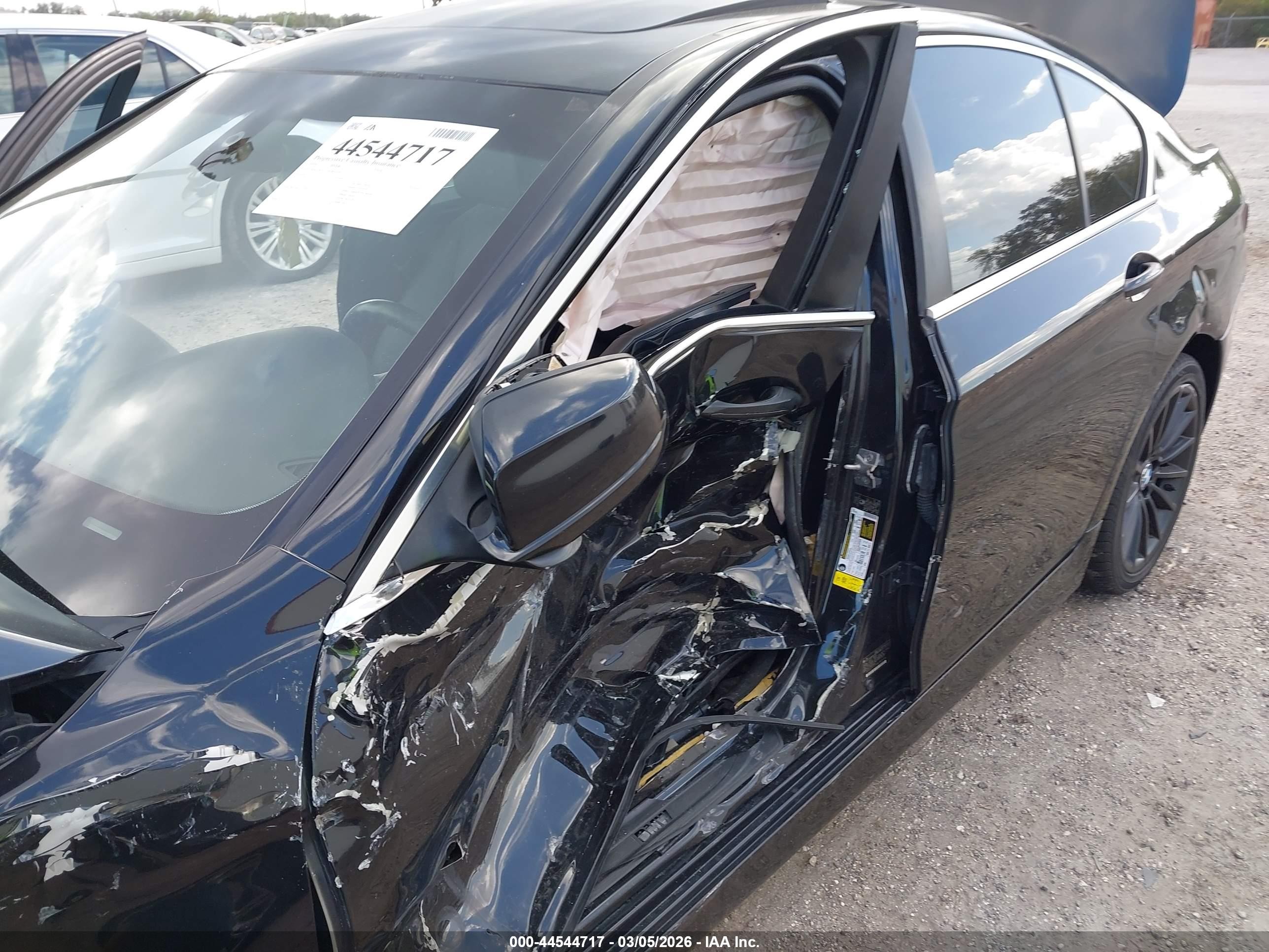 2011 Bmw 535i Black vin: WBAFR7C51BC803494