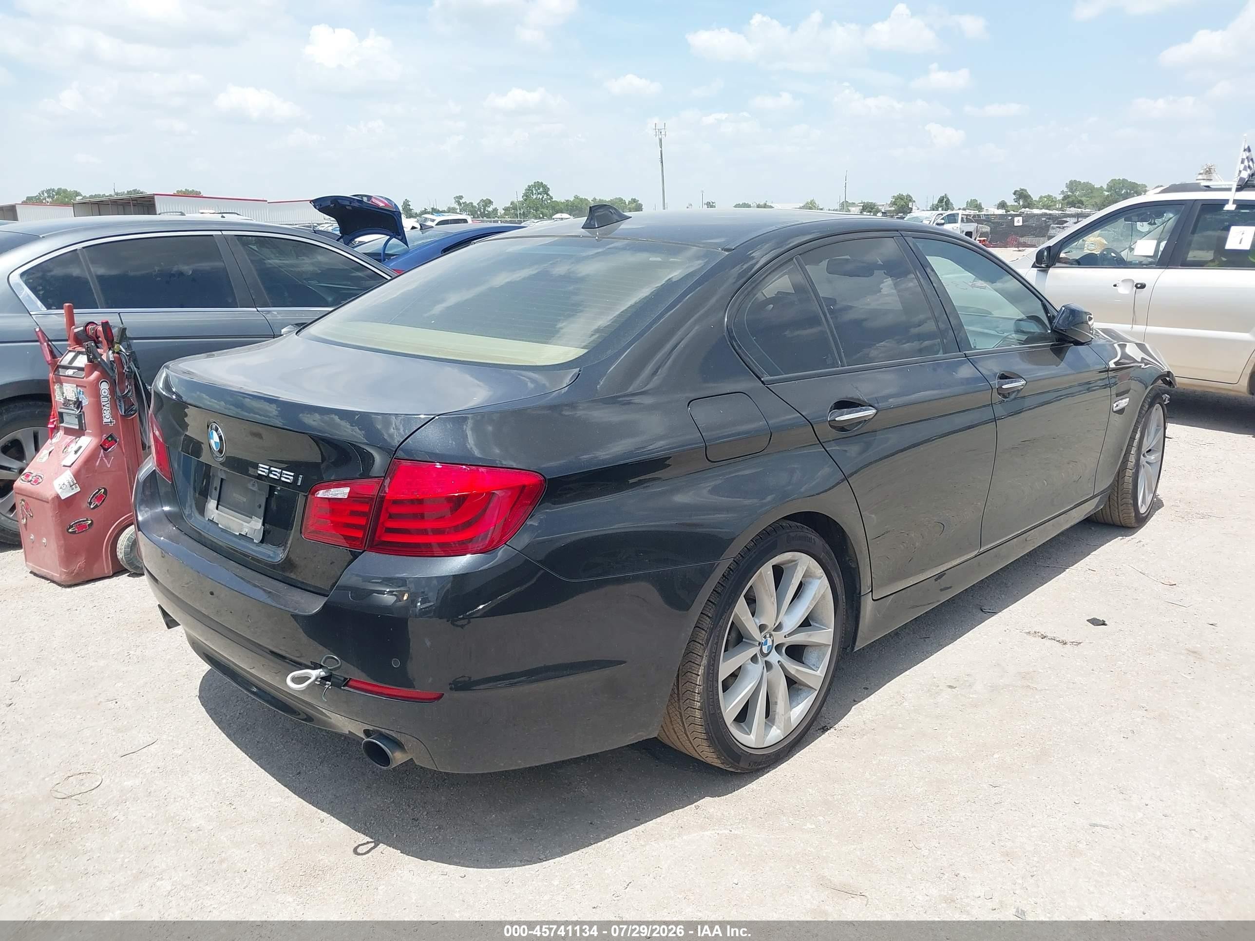 2011 Bmw 535i   Black vin: WBAFR7C51BC804337