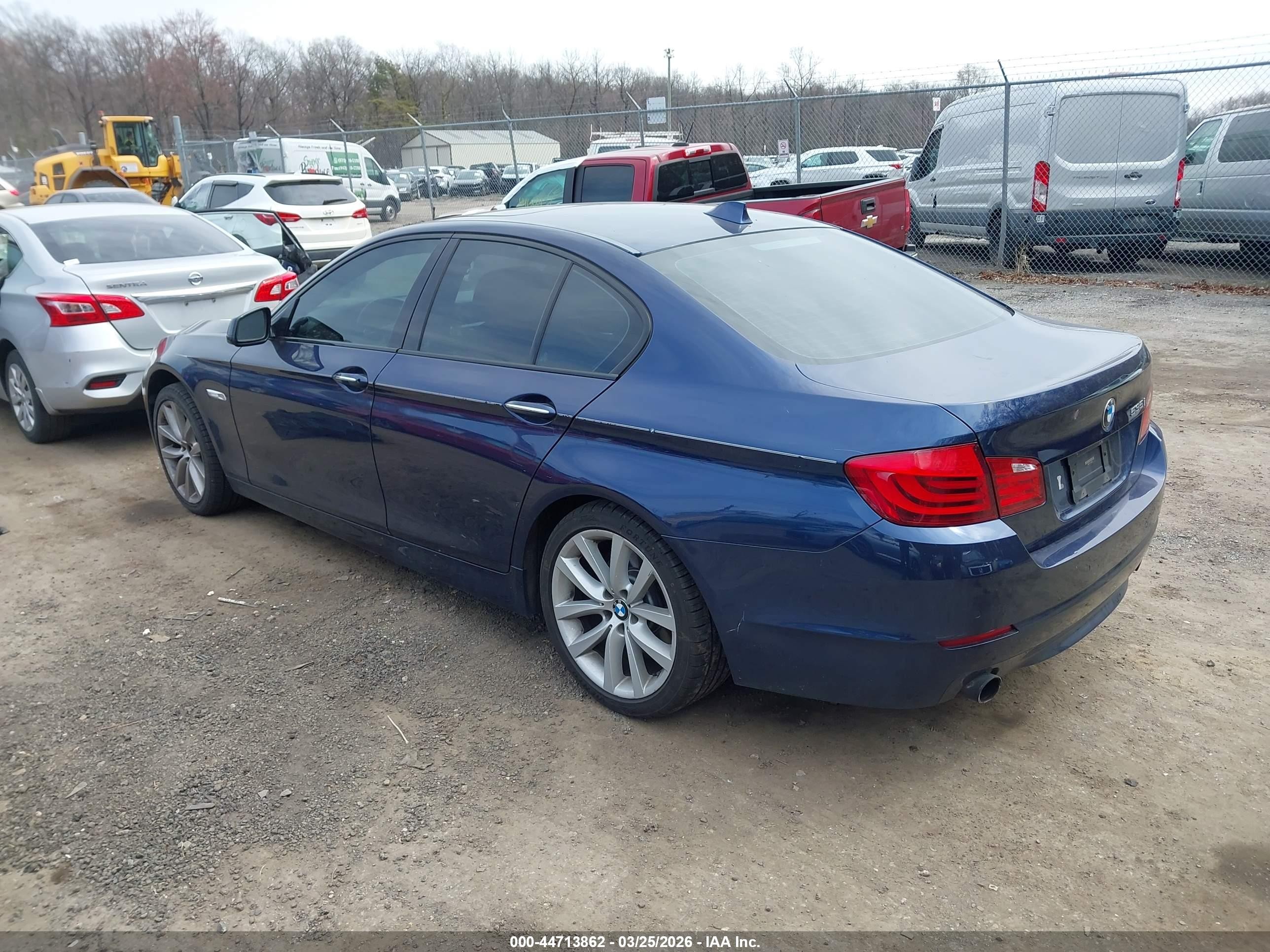 2012 Bmw 535i   Dark Blue vin: WBAFR7C51CC808373