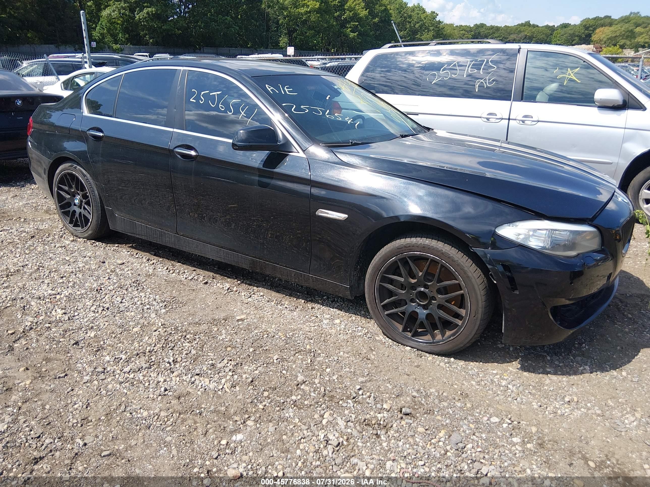 2012 Bmw 535i   Black vin: WBAFR7C51CC809247