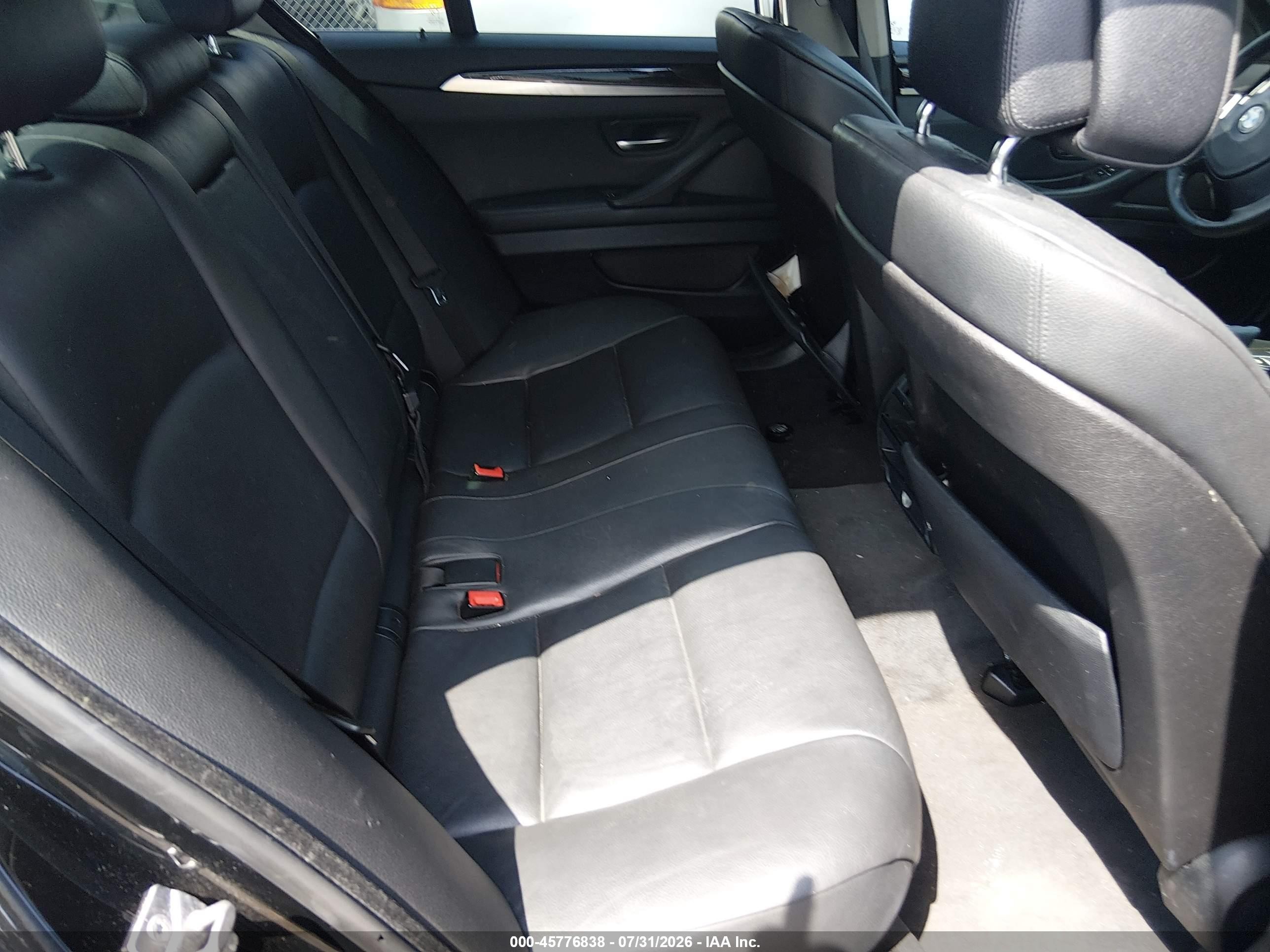2012 Bmw 535i   Black vin: WBAFR7C51CC809247