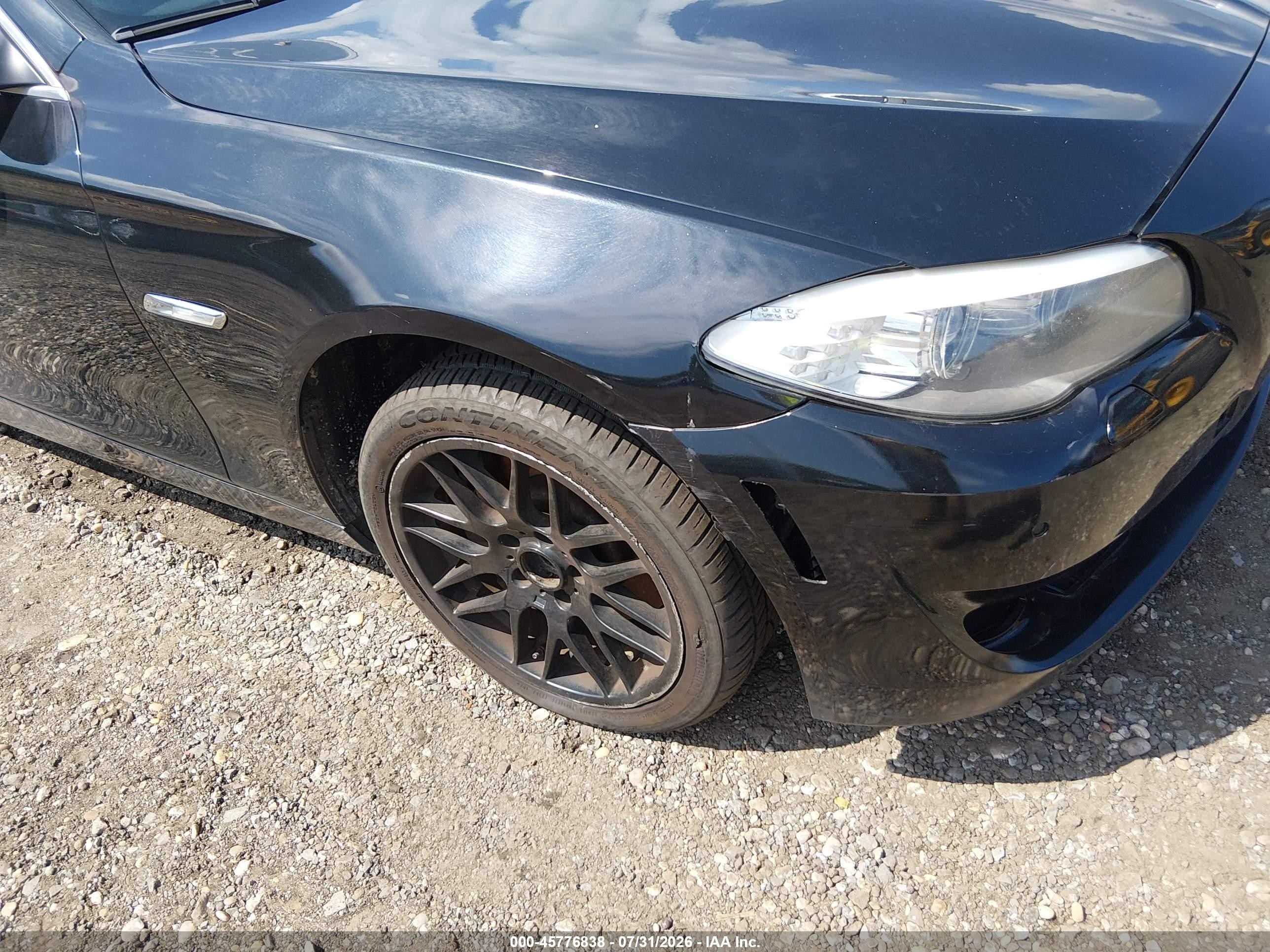 2012 Bmw 535i   Black vin: WBAFR7C51CC809247