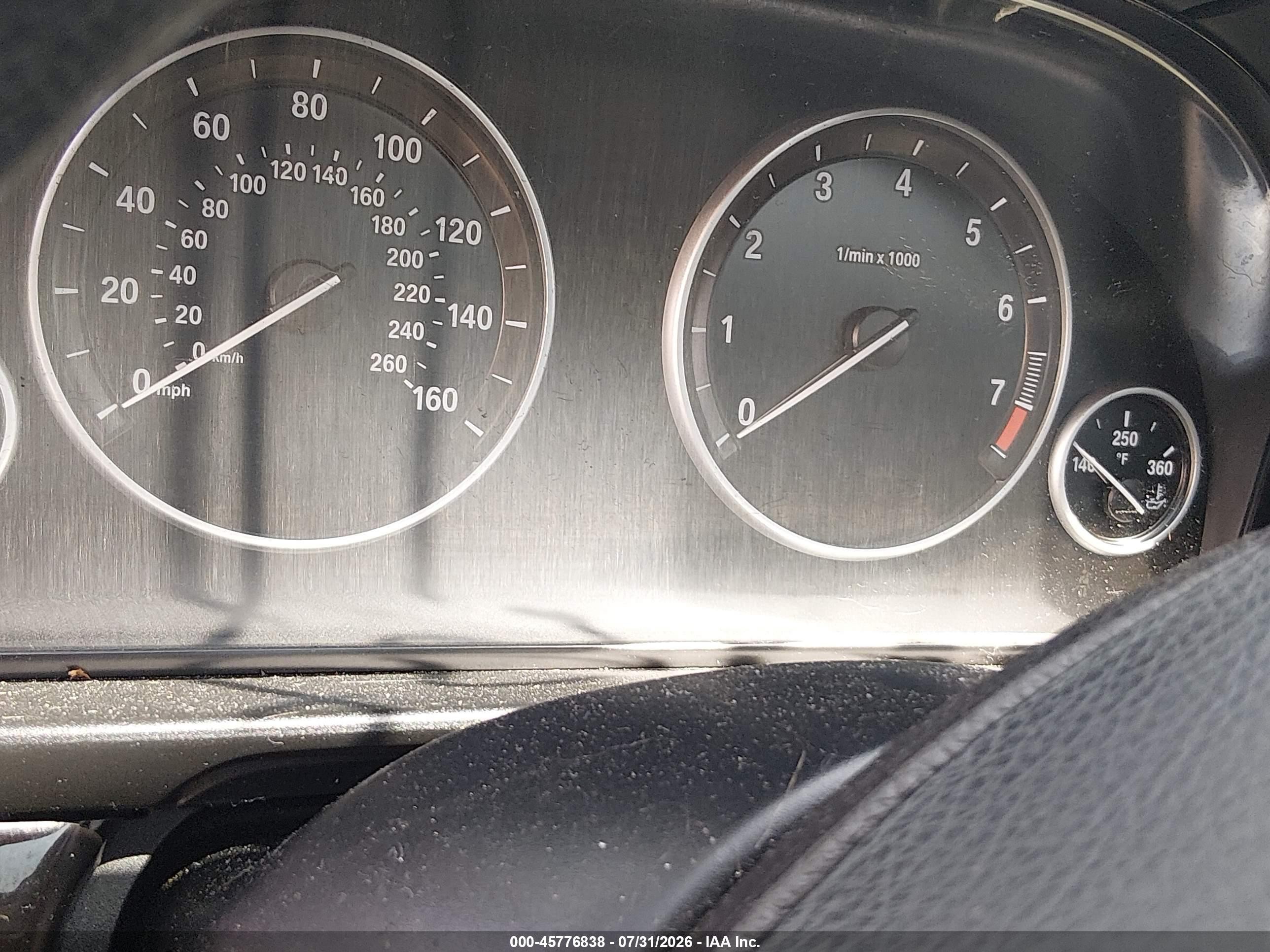 2012 Bmw 535i   Black vin: WBAFR7C51CC809247