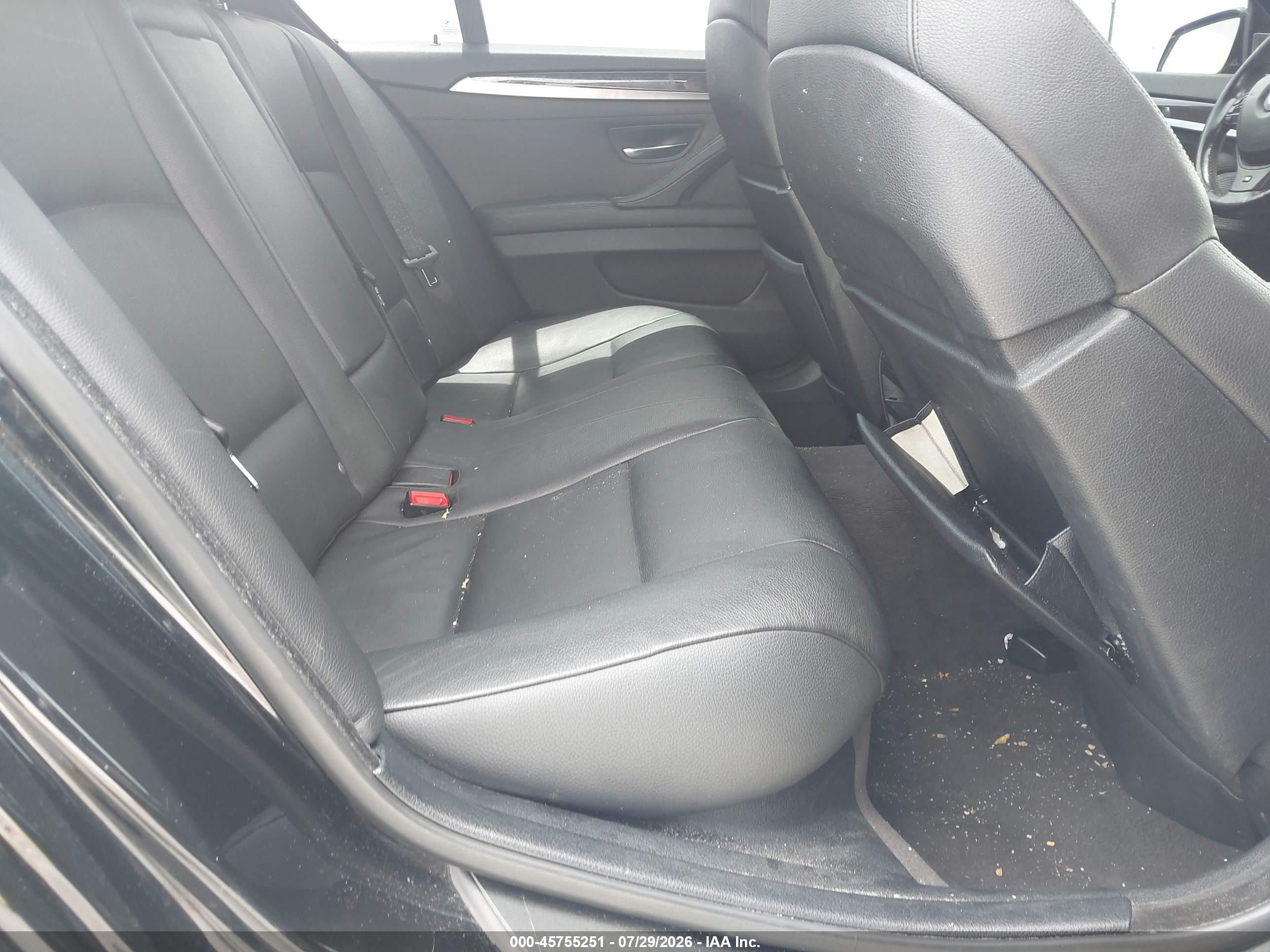 2012 Bmw 535i   Черный vin: WBAFR7C51CC809250
