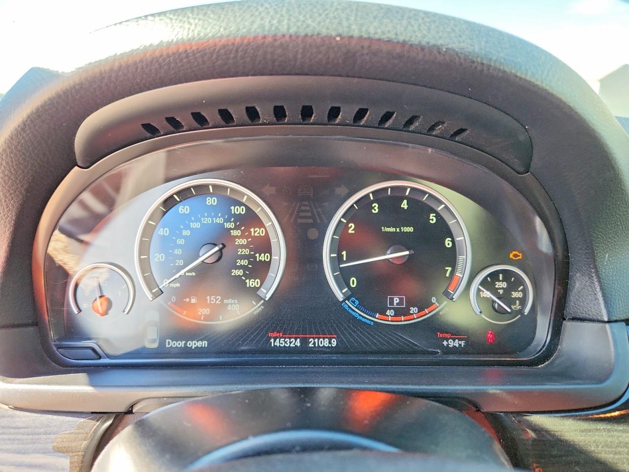 2013 Bmw 535 I Blue vin: WBAFR7C51DC820248
