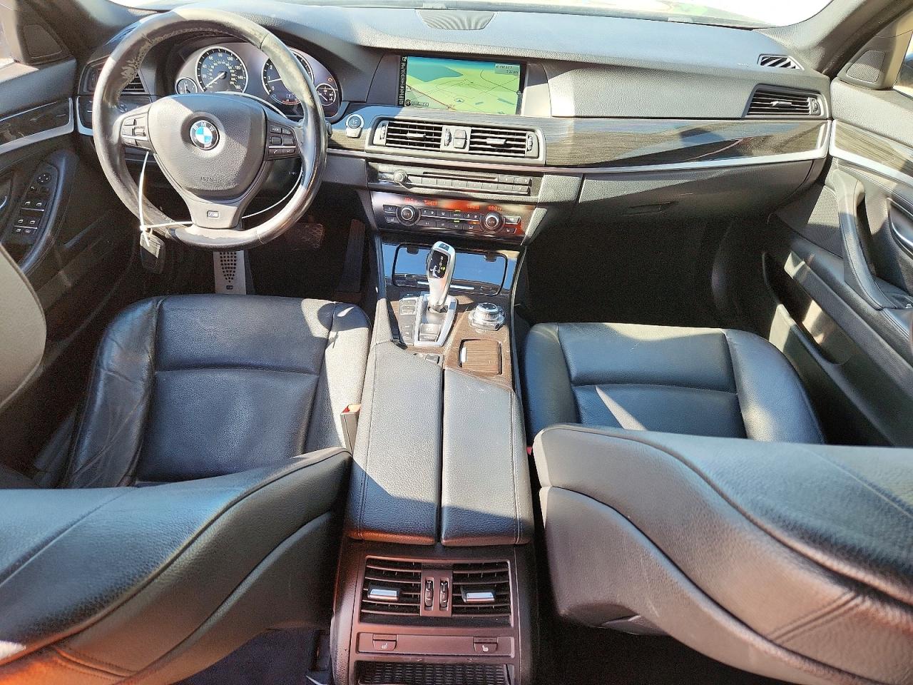 2013 Bmw 535 I Blue vin: WBAFR7C51DC820248