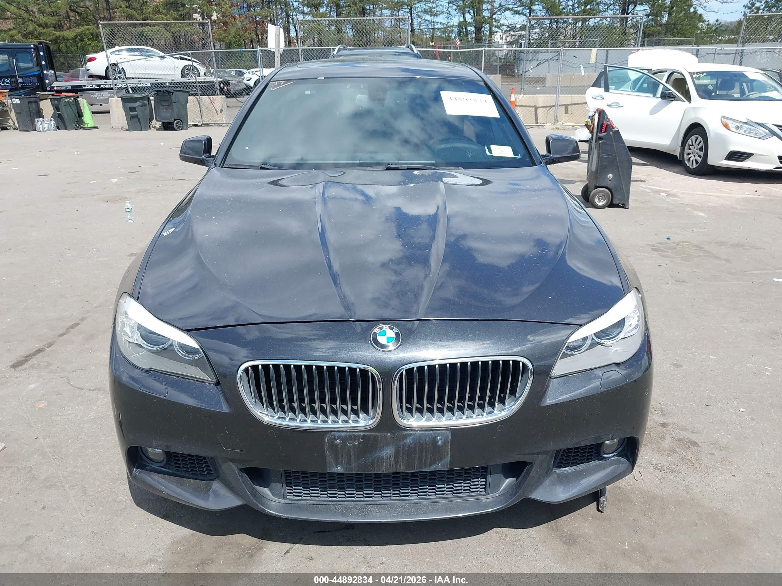 2013 Bmw 535i   Gray vin: WBAFR7C51DC821240