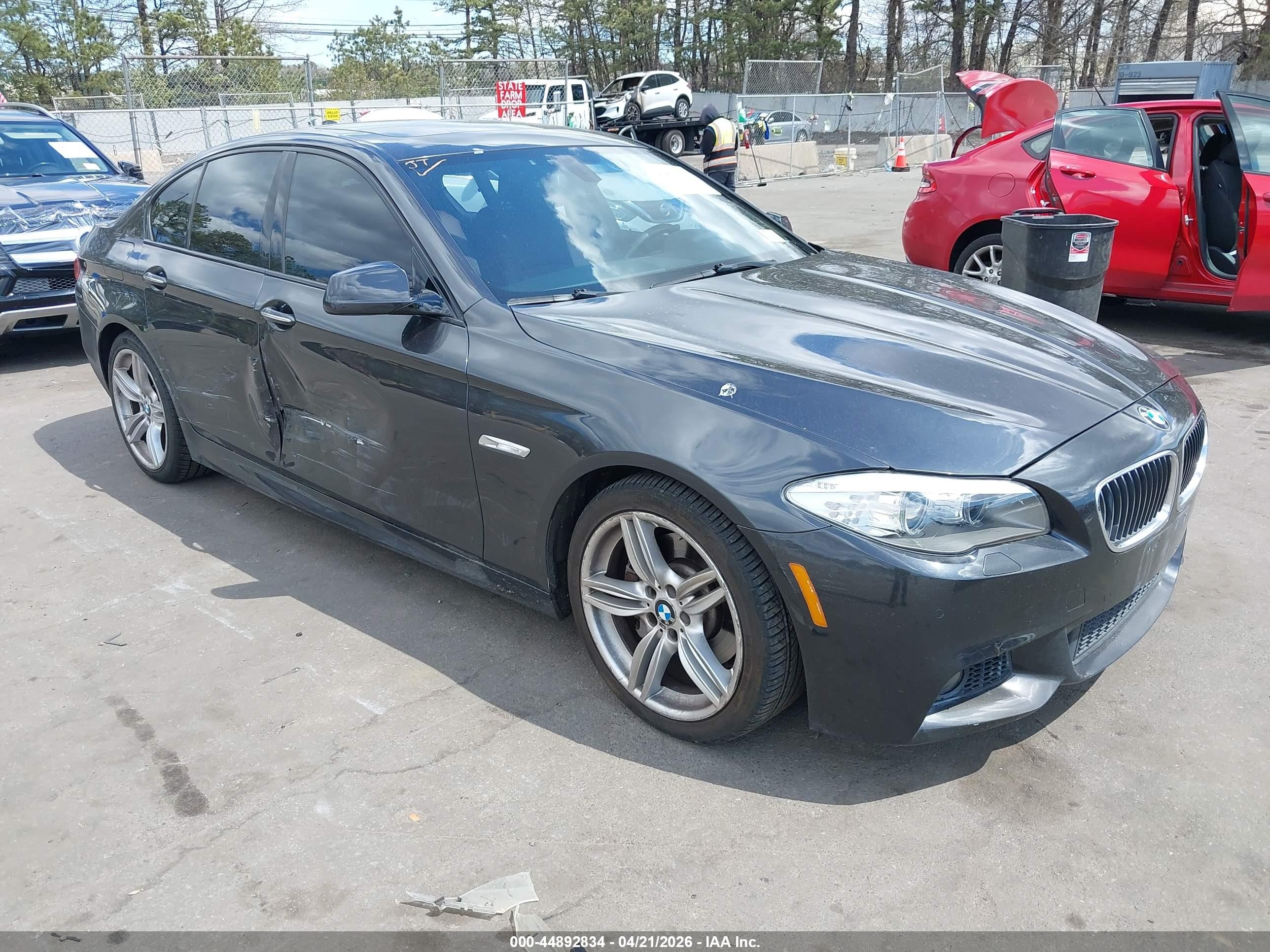 2013 Bmw 535i   Gray vin: WBAFR7C51DC821240