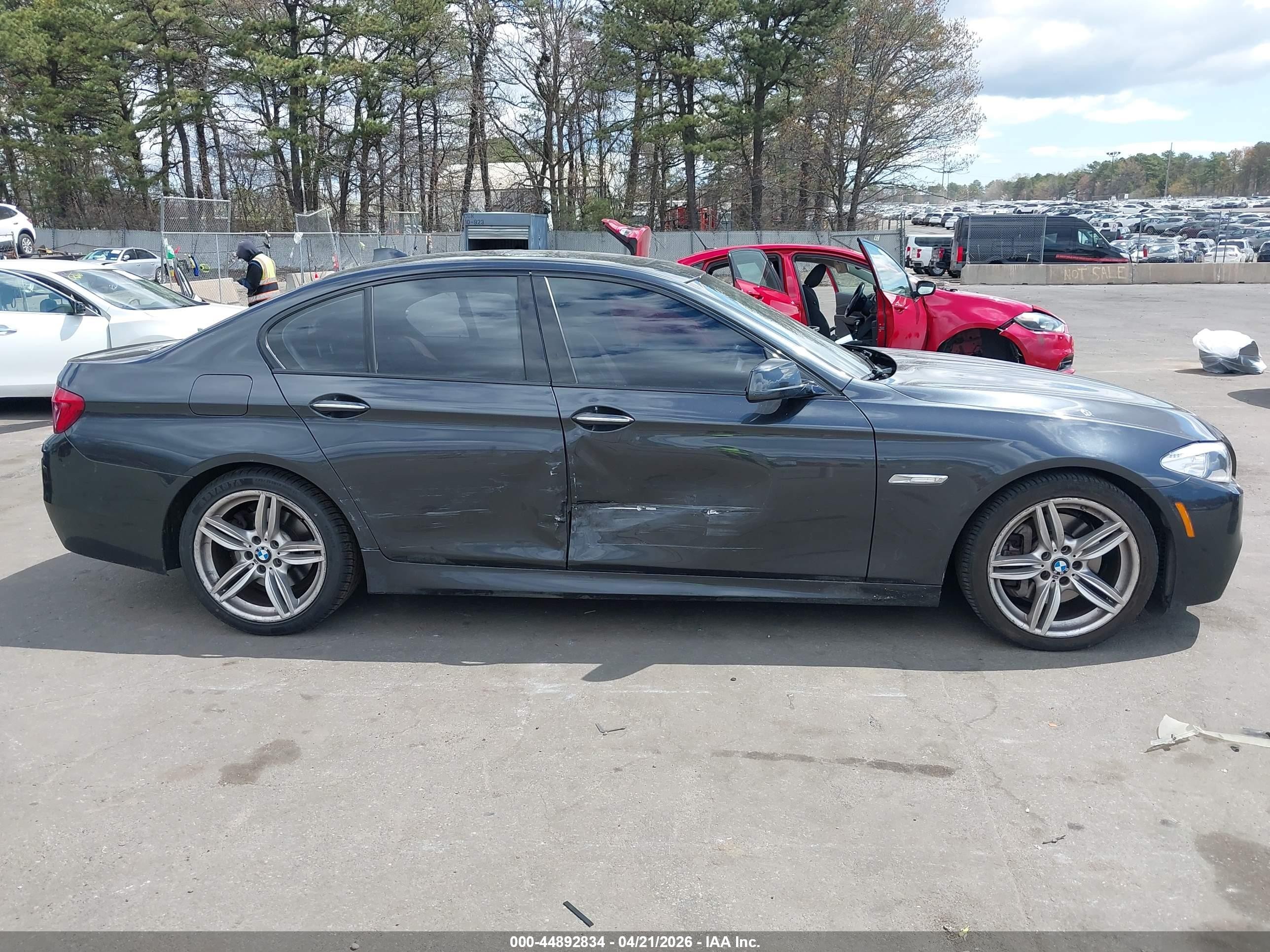 2013 Bmw 535i   Gray vin: WBAFR7C51DC821240