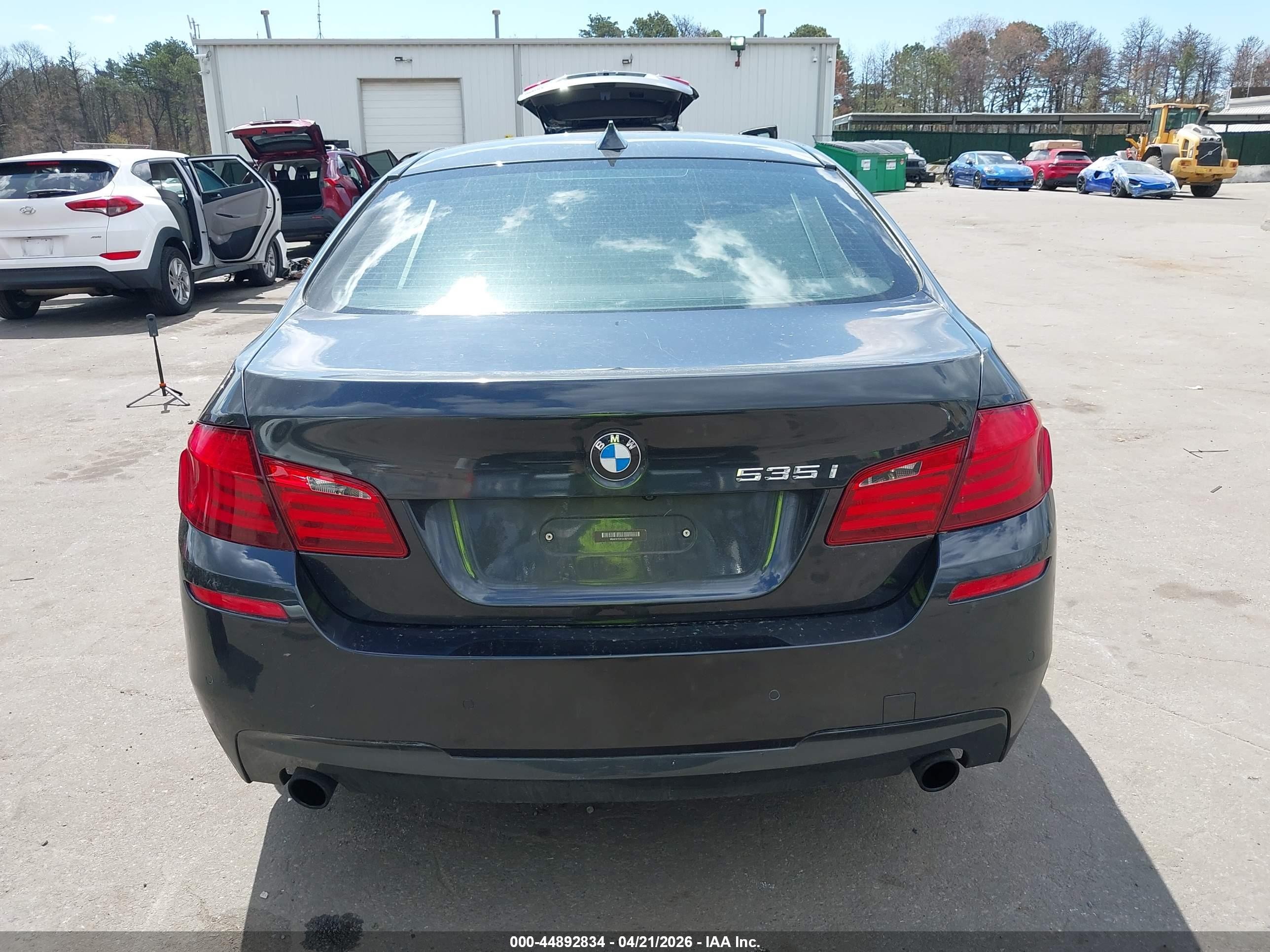 2013 Bmw 535i   Gray vin: WBAFR7C51DC821240