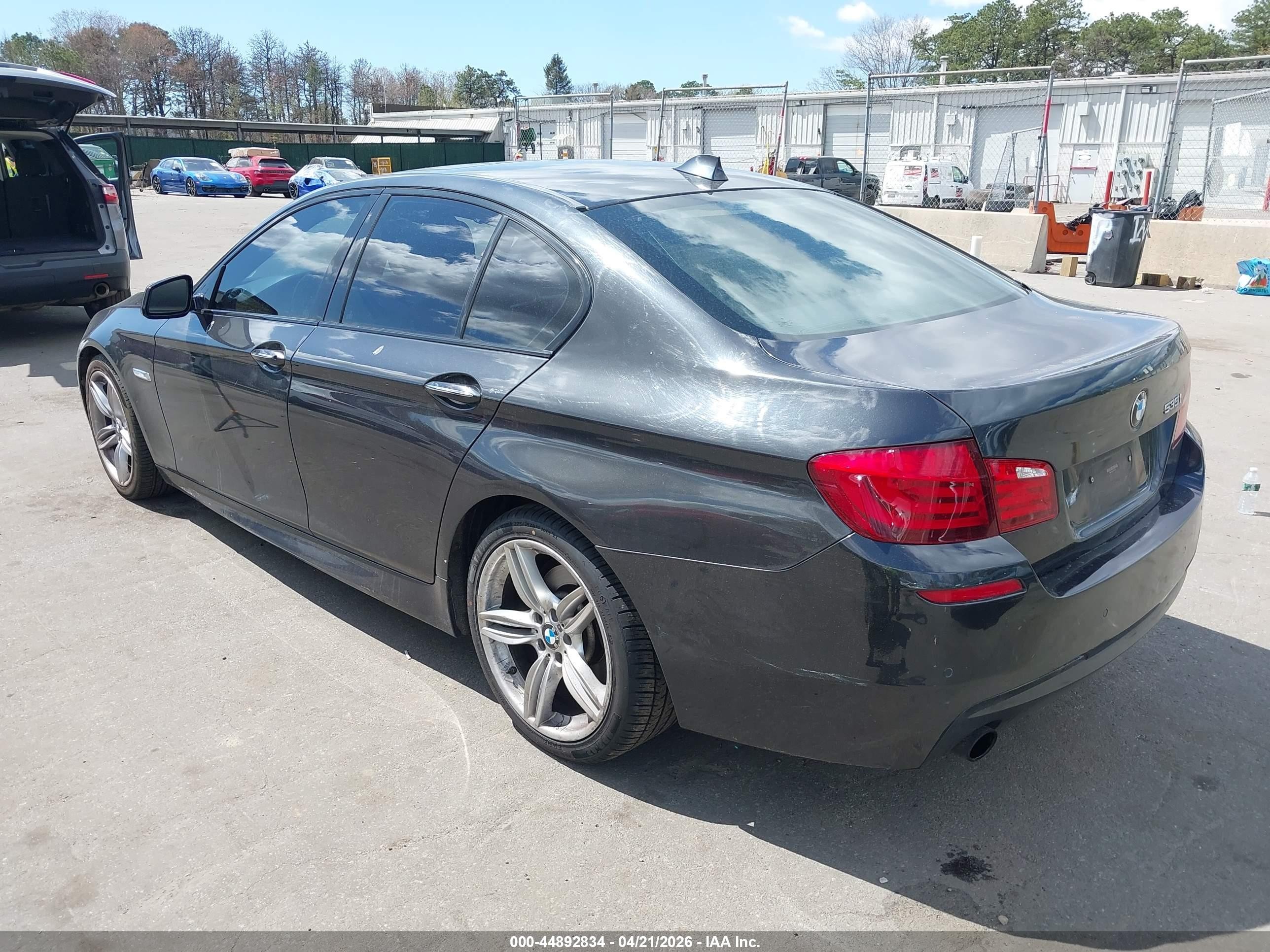 2013 Bmw 535i   Gray vin: WBAFR7C51DC821240