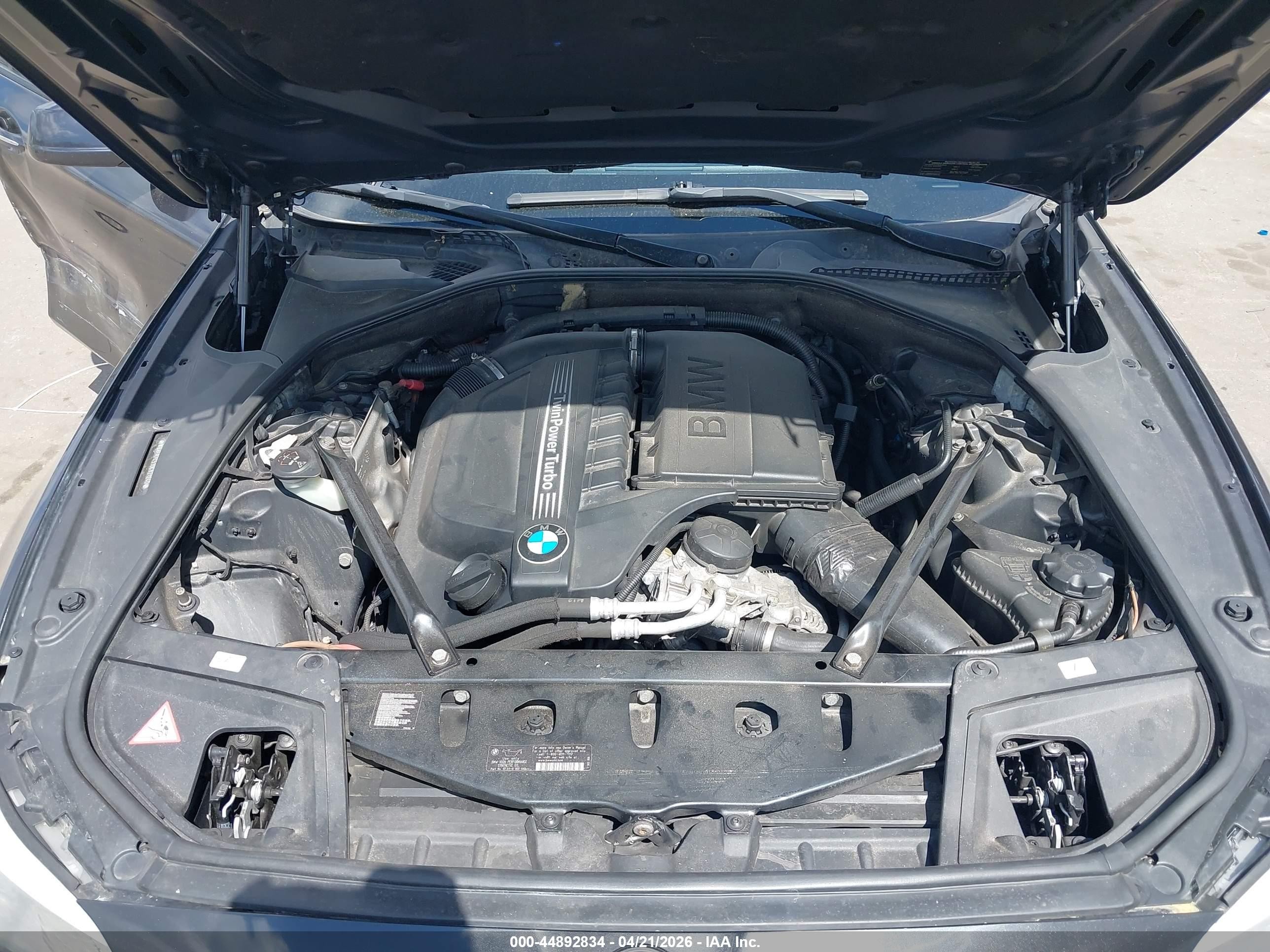 2013 Bmw 535i   Gray vin: WBAFR7C51DC821240