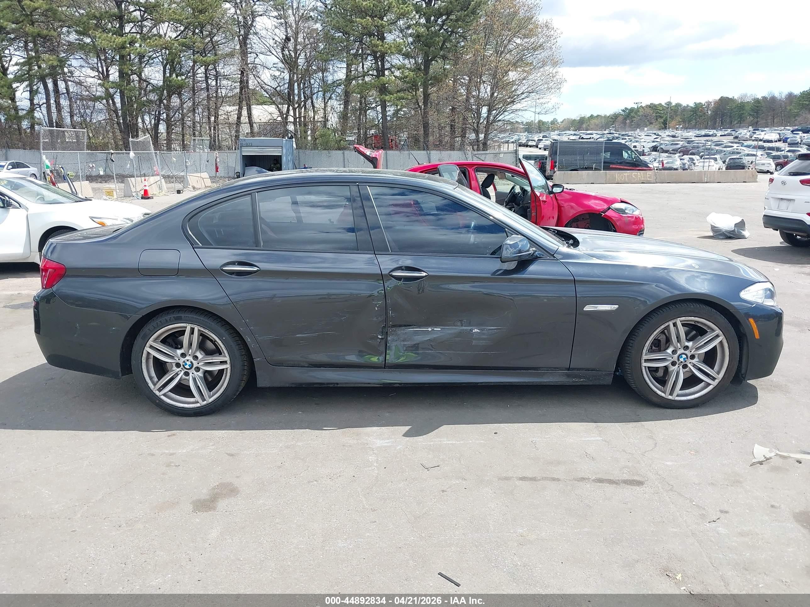 2013 Bmw 535i   Gray vin: WBAFR7C51DC821240
