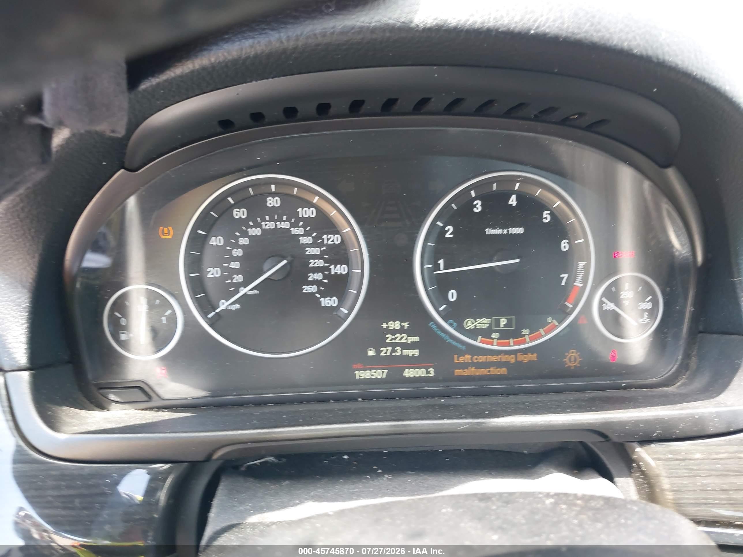 2013 Bmw 535i   Silver vin: WBAFR7C51DC822095
