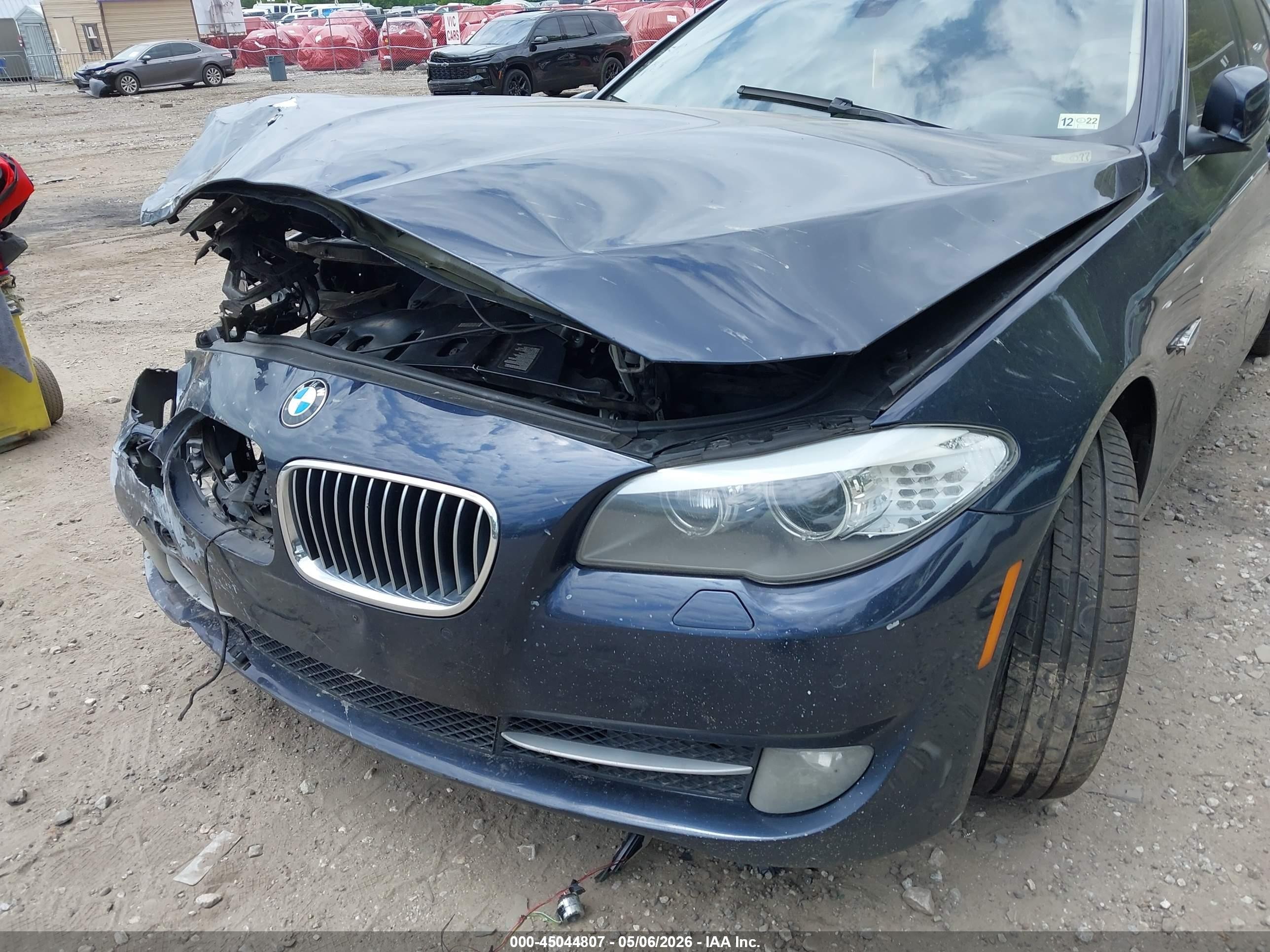 2013 Bmw 535i   Blue vin: WBAFR7C51DC824638