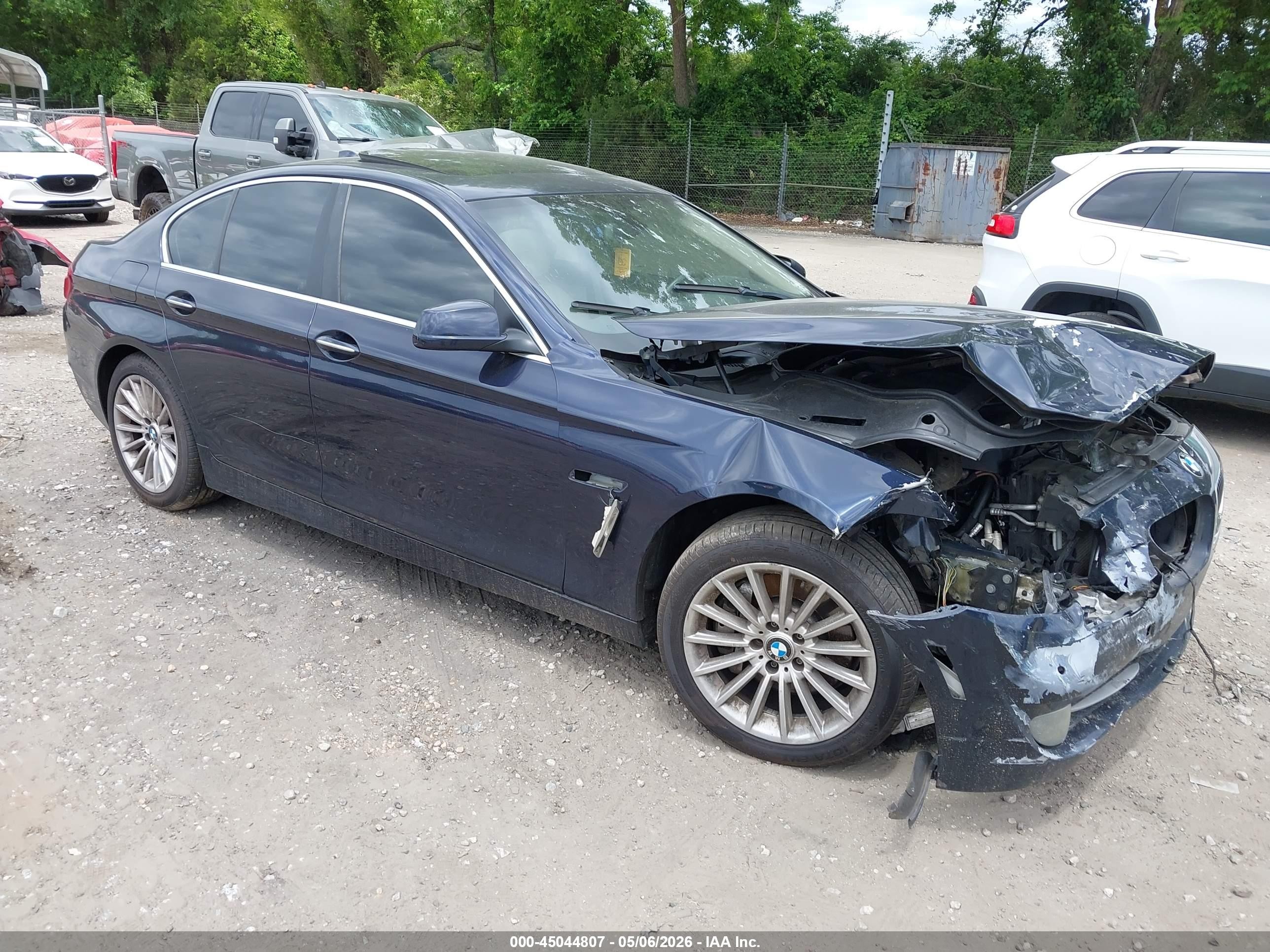 2013 Bmw 535i   Blue vin: WBAFR7C51DC824638