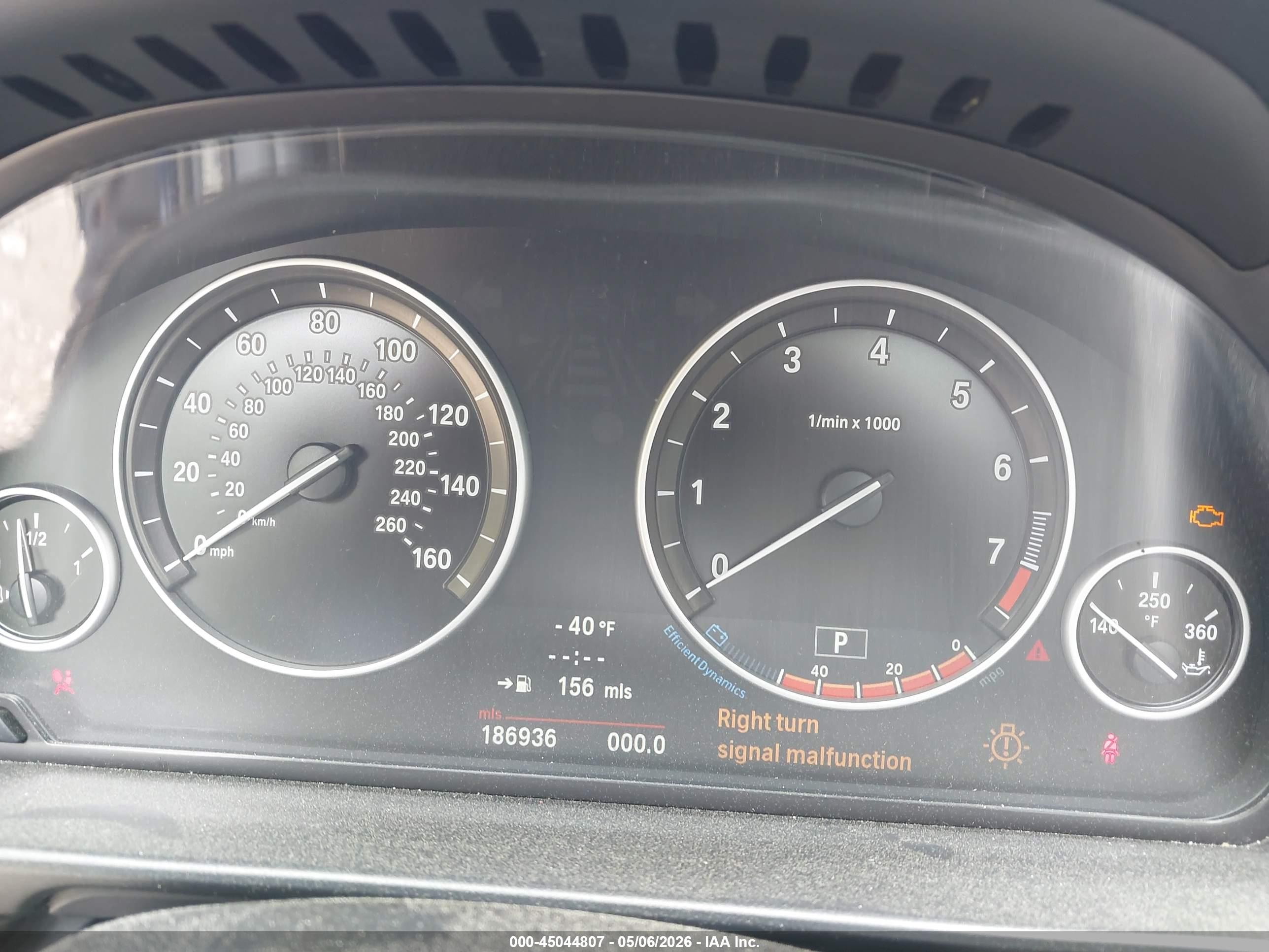 2013 Bmw 535i   Blue vin: WBAFR7C51DC824638