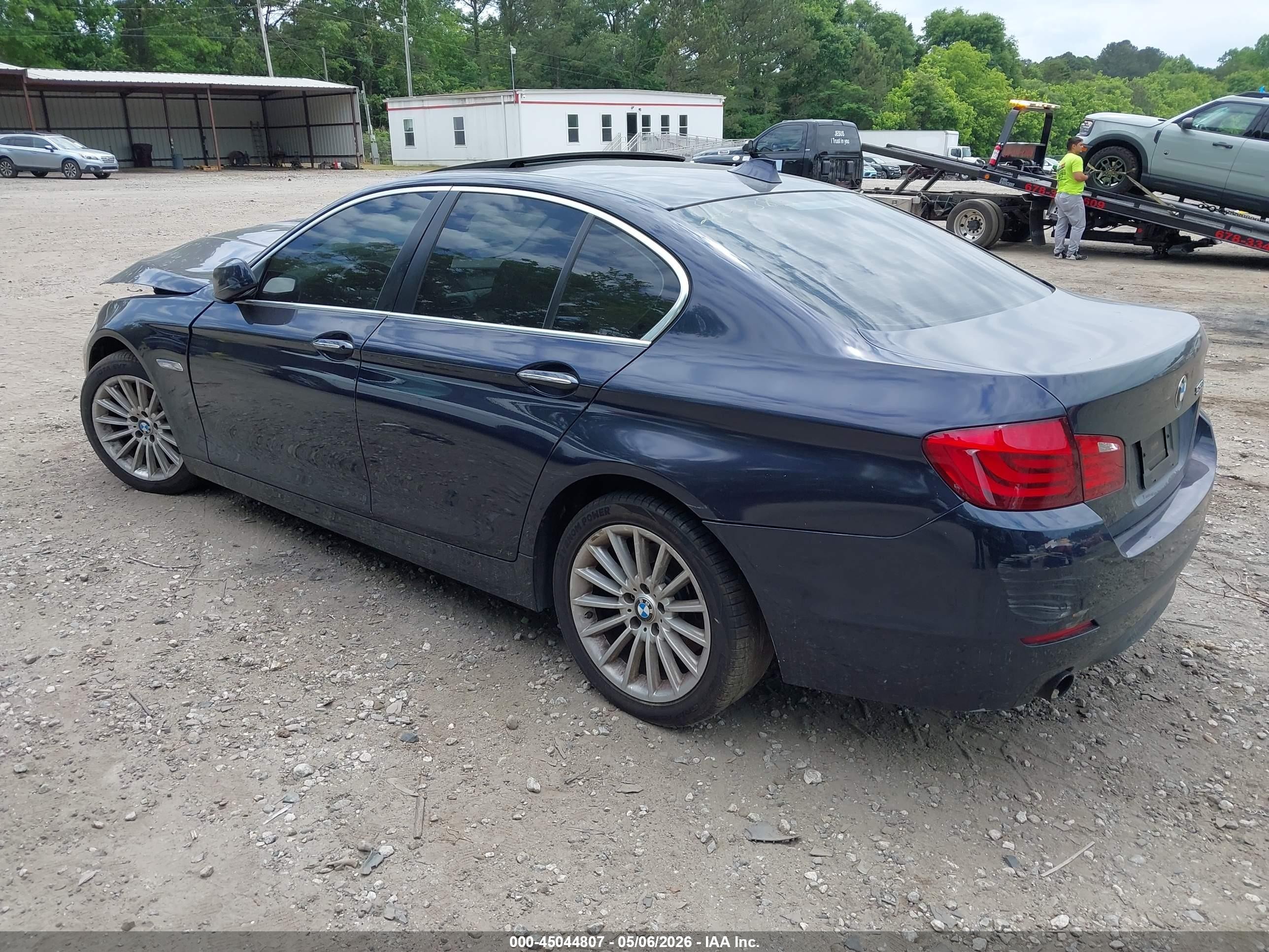 2013 Bmw 535i   Blue vin: WBAFR7C51DC824638