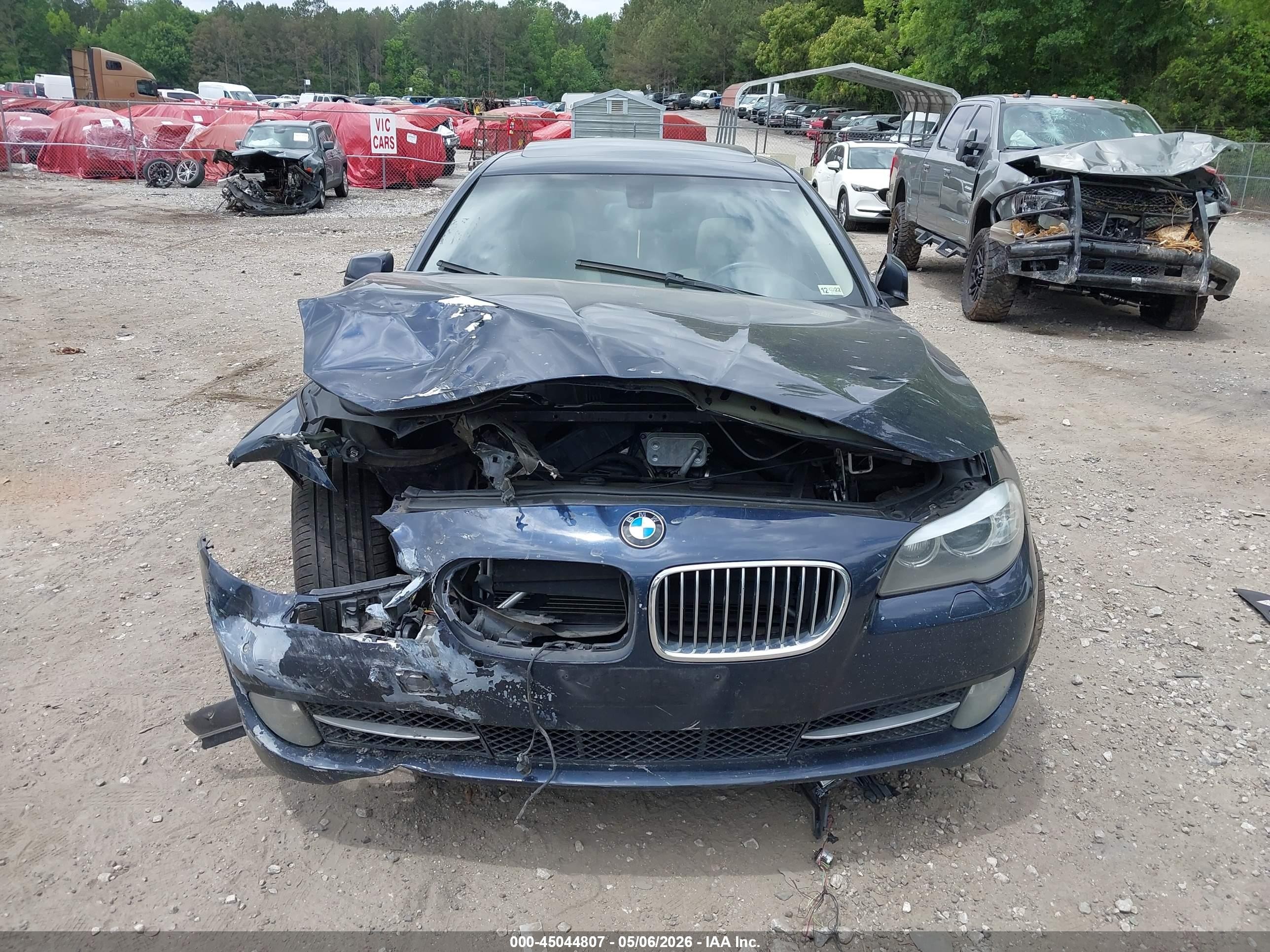 2013 Bmw 535i   Blue vin: WBAFR7C51DC824638
