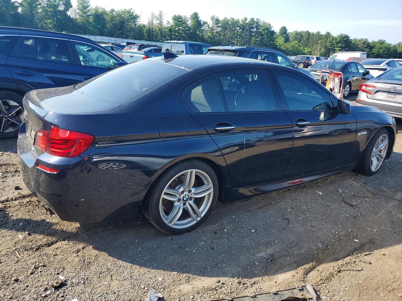 2013 Bmw 535 I Black vin: WBAFR7C51DC825482