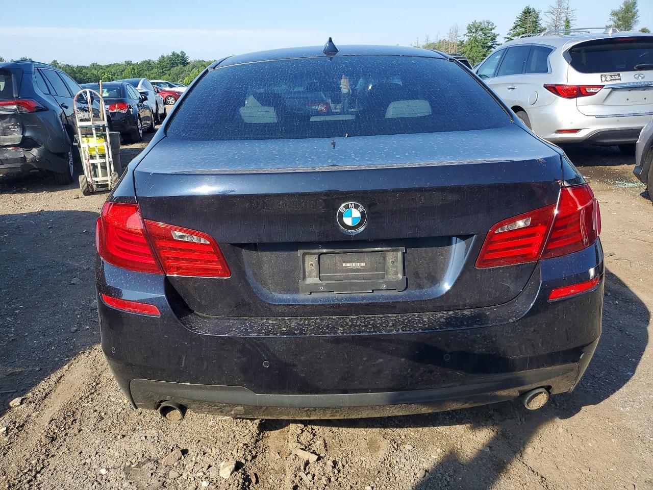 2013 Bmw 535 I Black vin: WBAFR7C51DC825482
