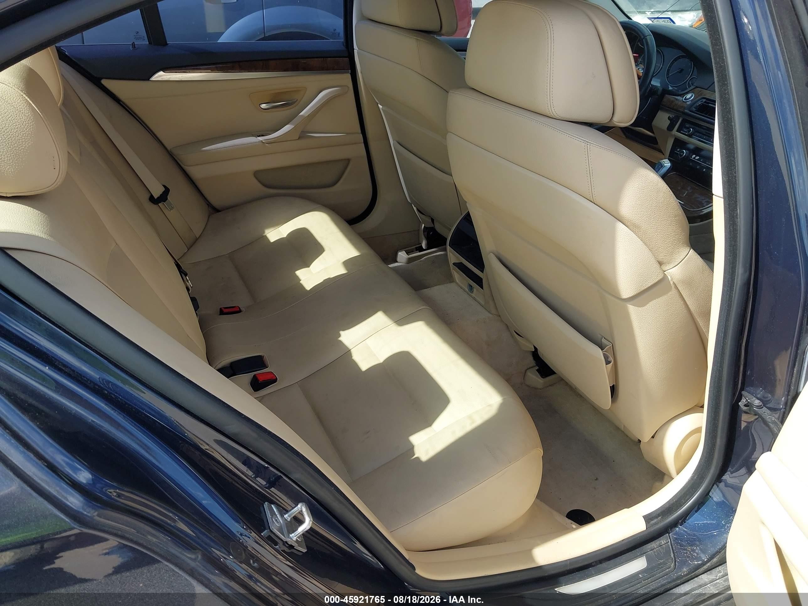 2011 Bmw 535i   Black vin: WBAFR7C52BC604986