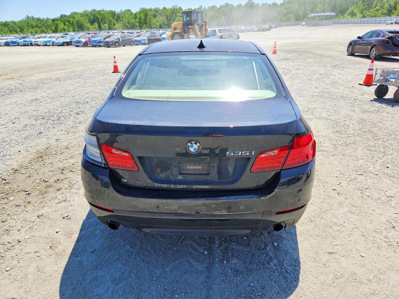 2011 Bmw 535 I Black vin: WBAFR7C52BC605216