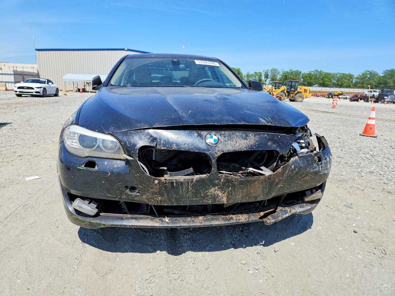 2011 Bmw 535 I Black vin: WBAFR7C52BC605216
