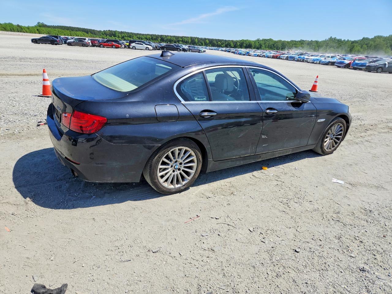 2011 Bmw 535 I Black vin: WBAFR7C52BC605216