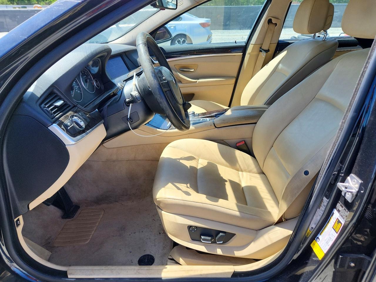 2011 Bmw 535 I Black vin: WBAFR7C52BC605216