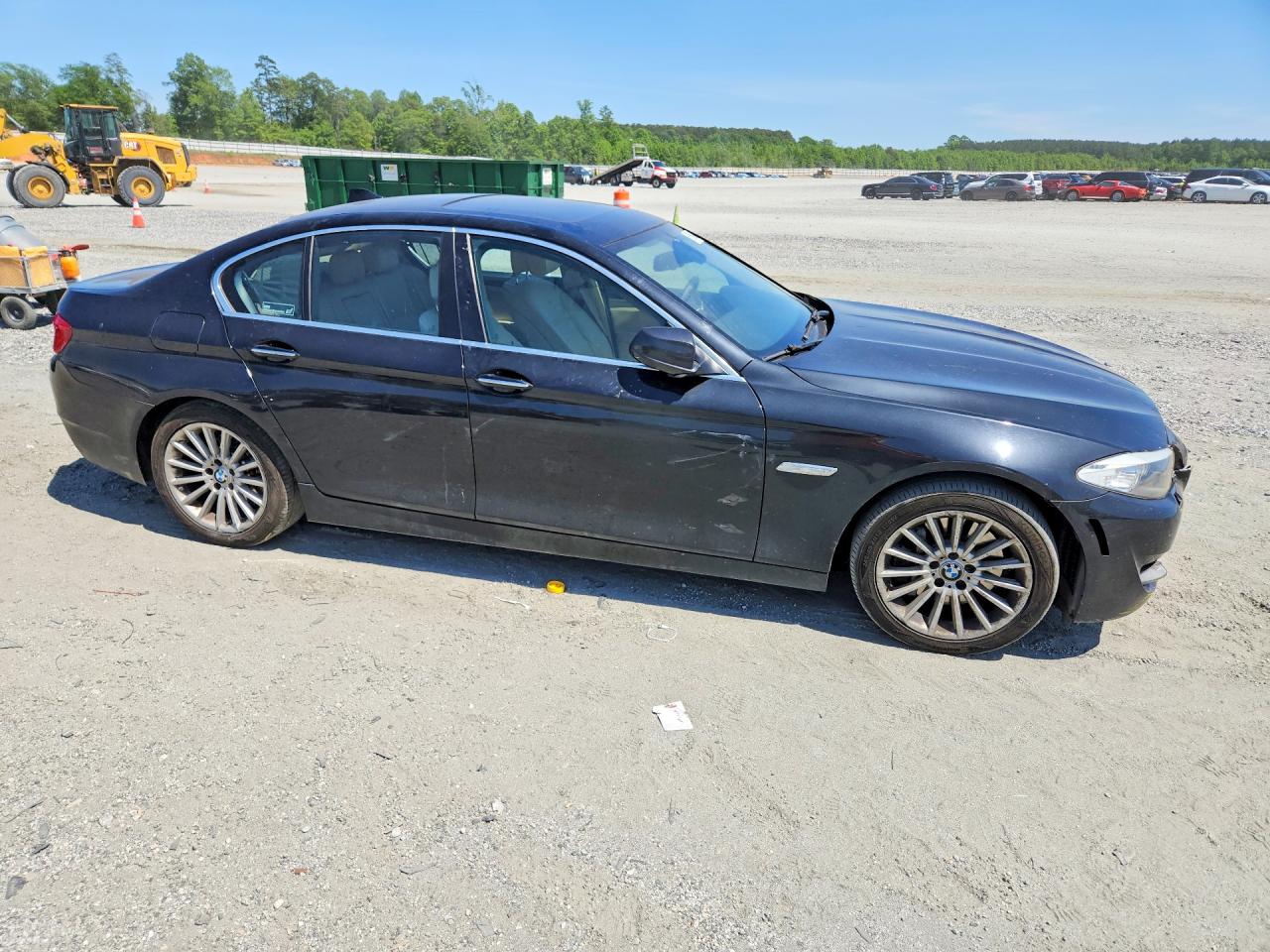2011 Bmw 535 I Black vin: WBAFR7C52BC605216