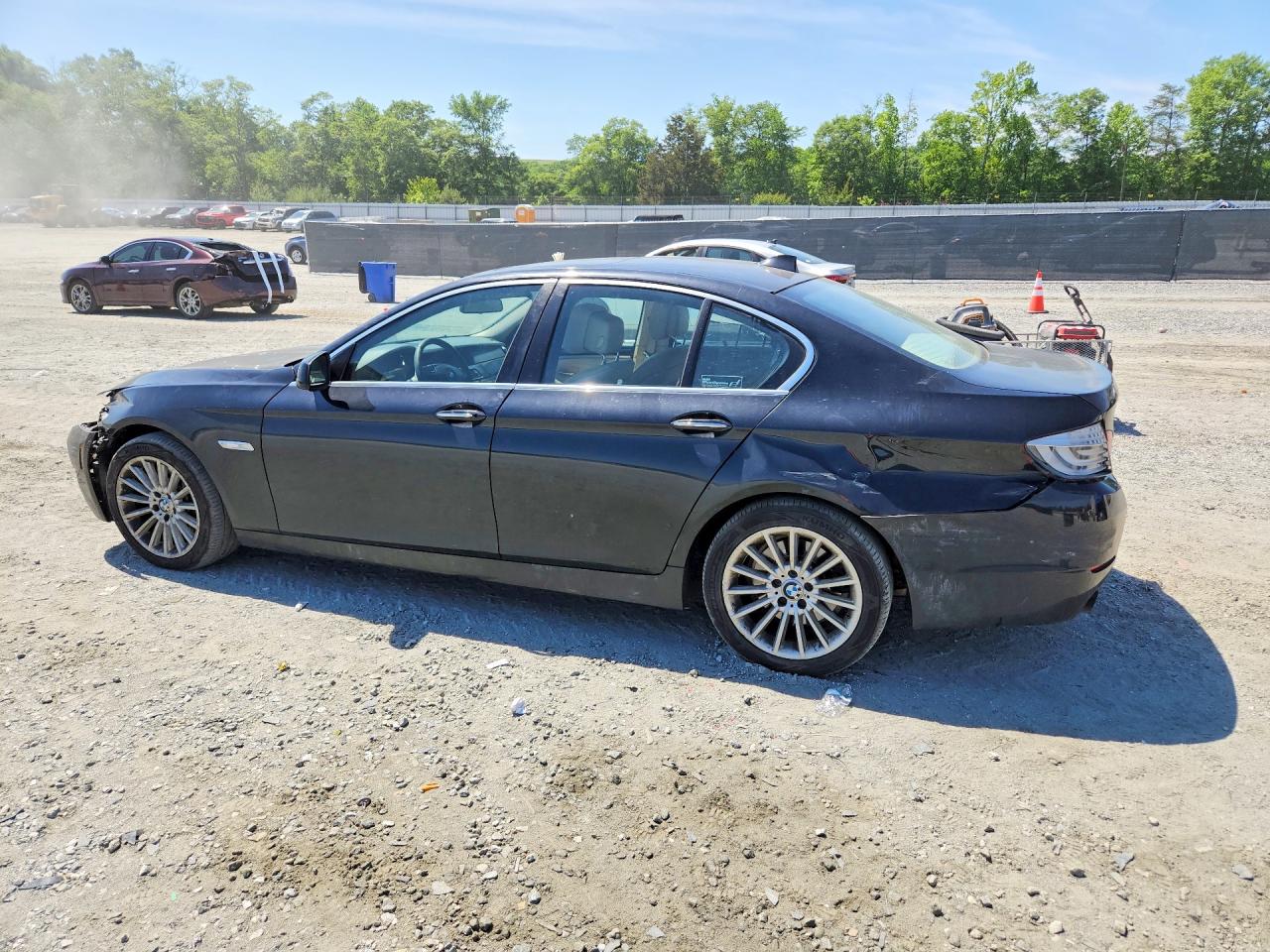 2011 Bmw 535 I Black vin: WBAFR7C52BC605216