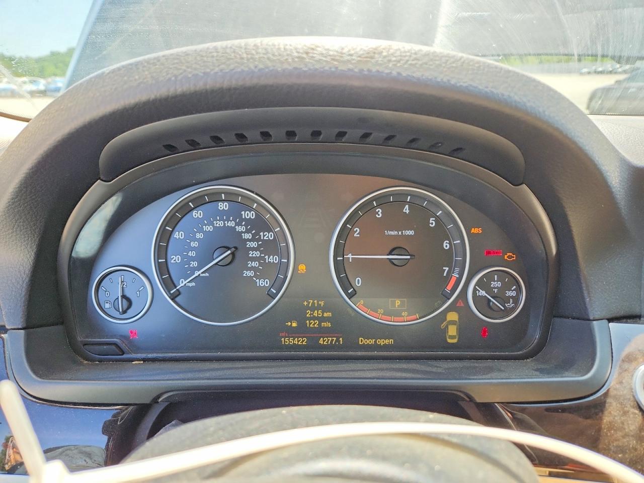 2011 Bmw 535 I Black vin: WBAFR7C52BC605216