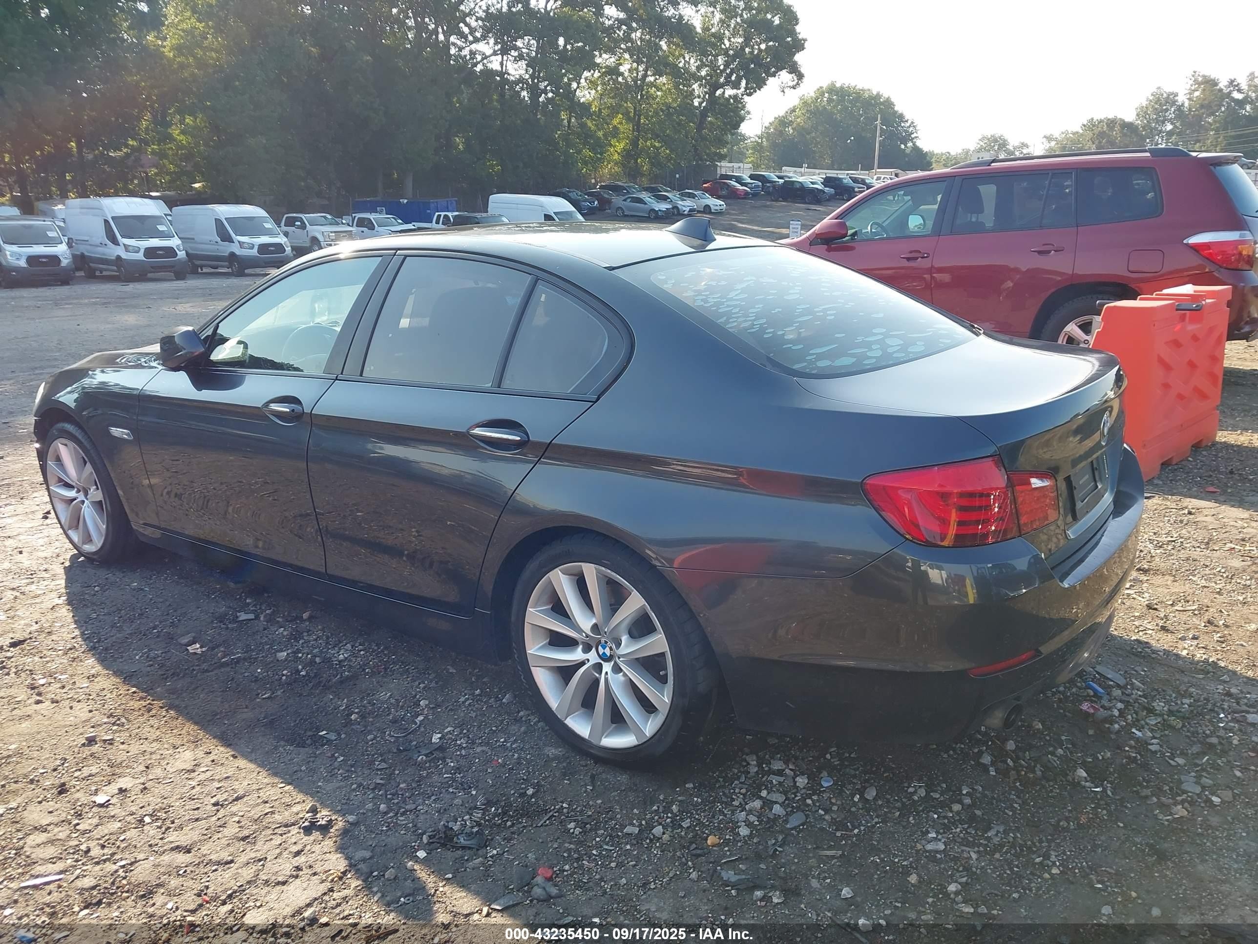 2011 Bmw 535i   Black vin: WBAFR7C52BC605443