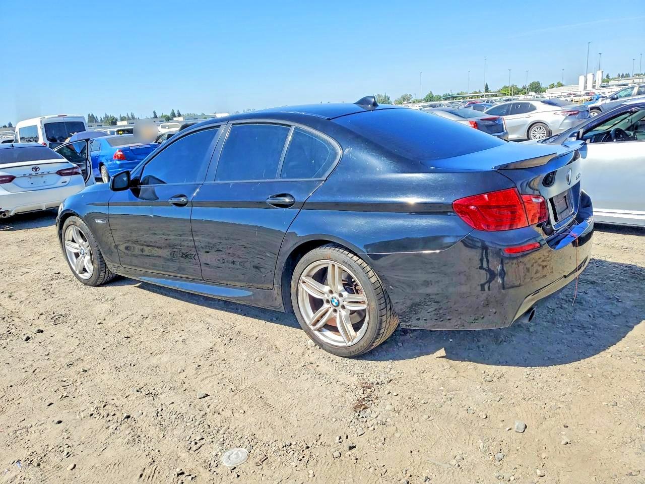 2011 Bmw 535 I Black vin: WBAFR7C52BC607046