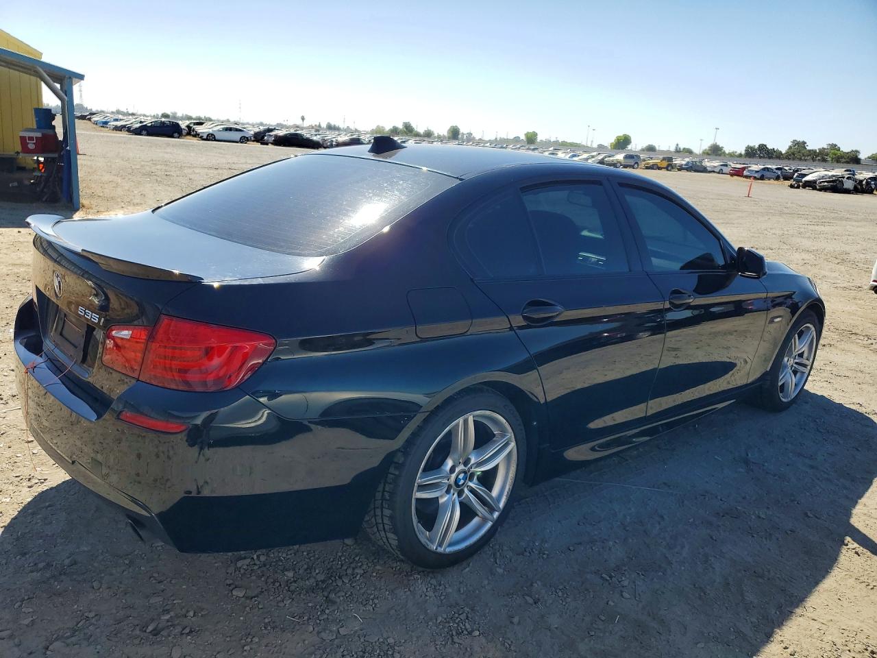2011 Bmw 535 I Black vin: WBAFR7C52BC607046