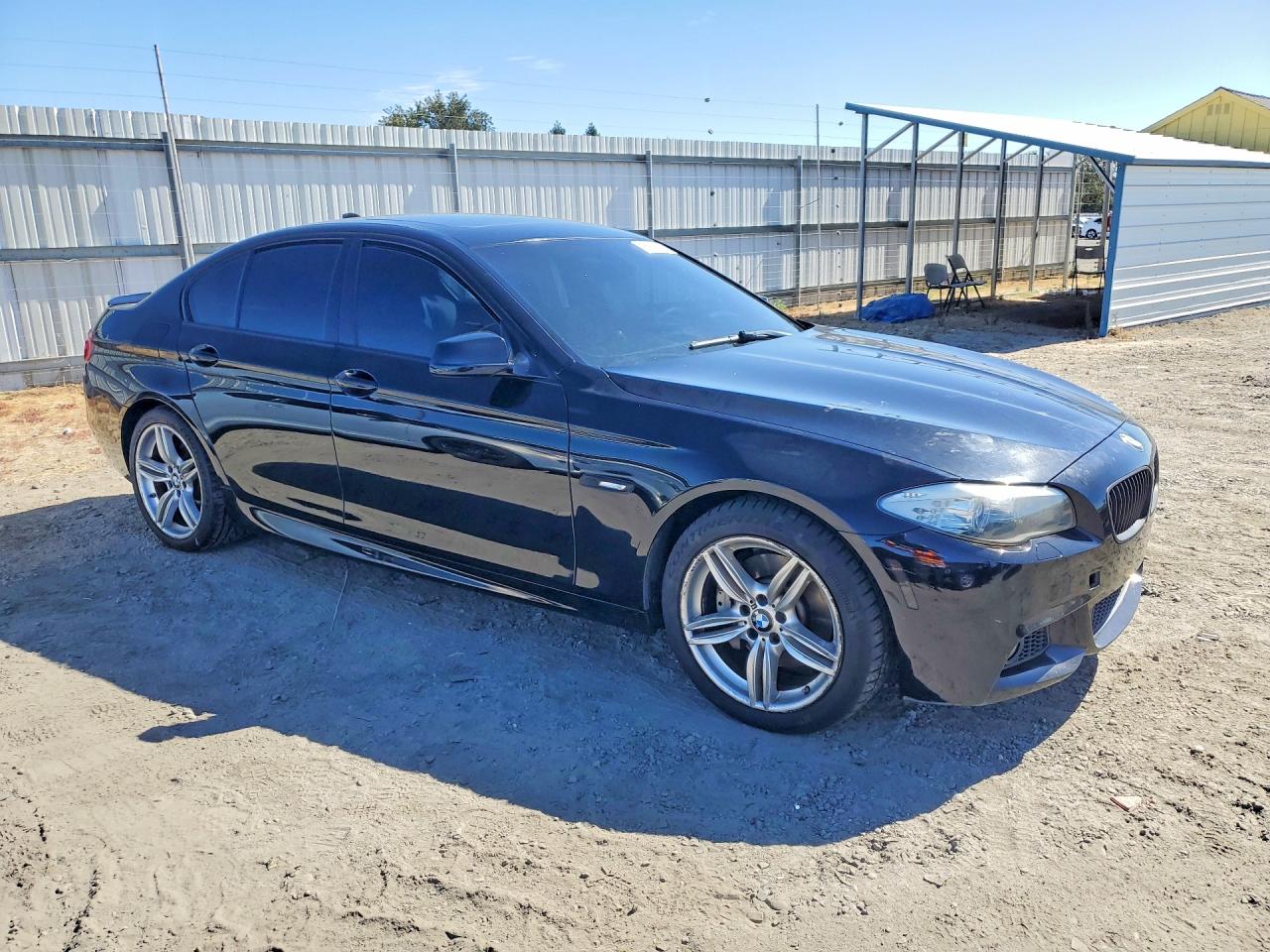 2011 Bmw 535 I Black vin: WBAFR7C52BC607046
