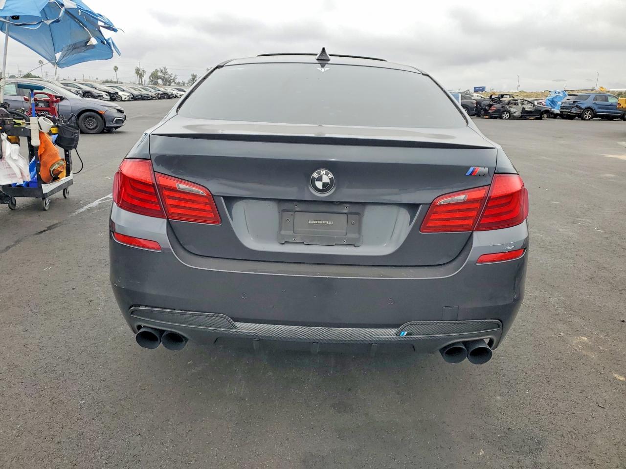 2011 Bmw 535 I Charcoal vin: WBAFR7C52BC607256