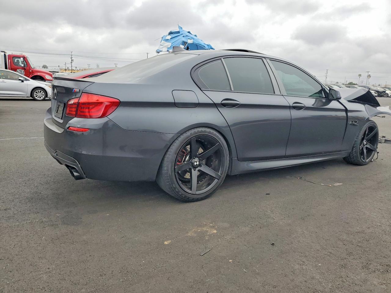 2011 Bmw 535 I Charcoal vin: WBAFR7C52BC607256