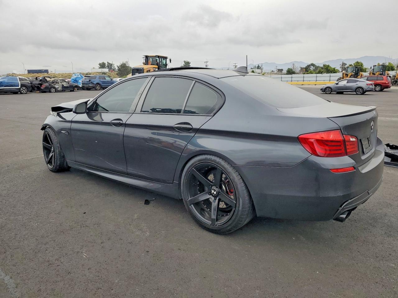 2011 Bmw 535 I Charcoal vin: WBAFR7C52BC607256