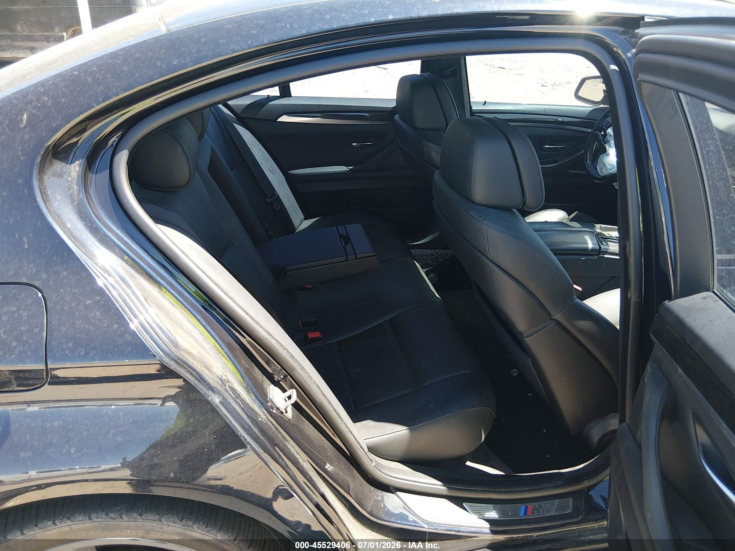 2011 Bmw 535i   Black vin: WBAFR7C52BC607693