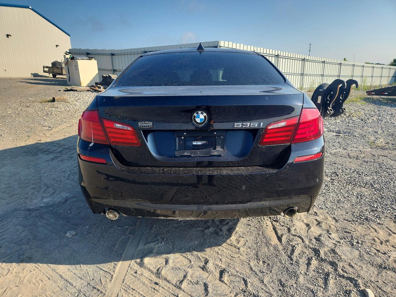 2012 Bmw 535 I Black vin: WBAFR7C52CC809841